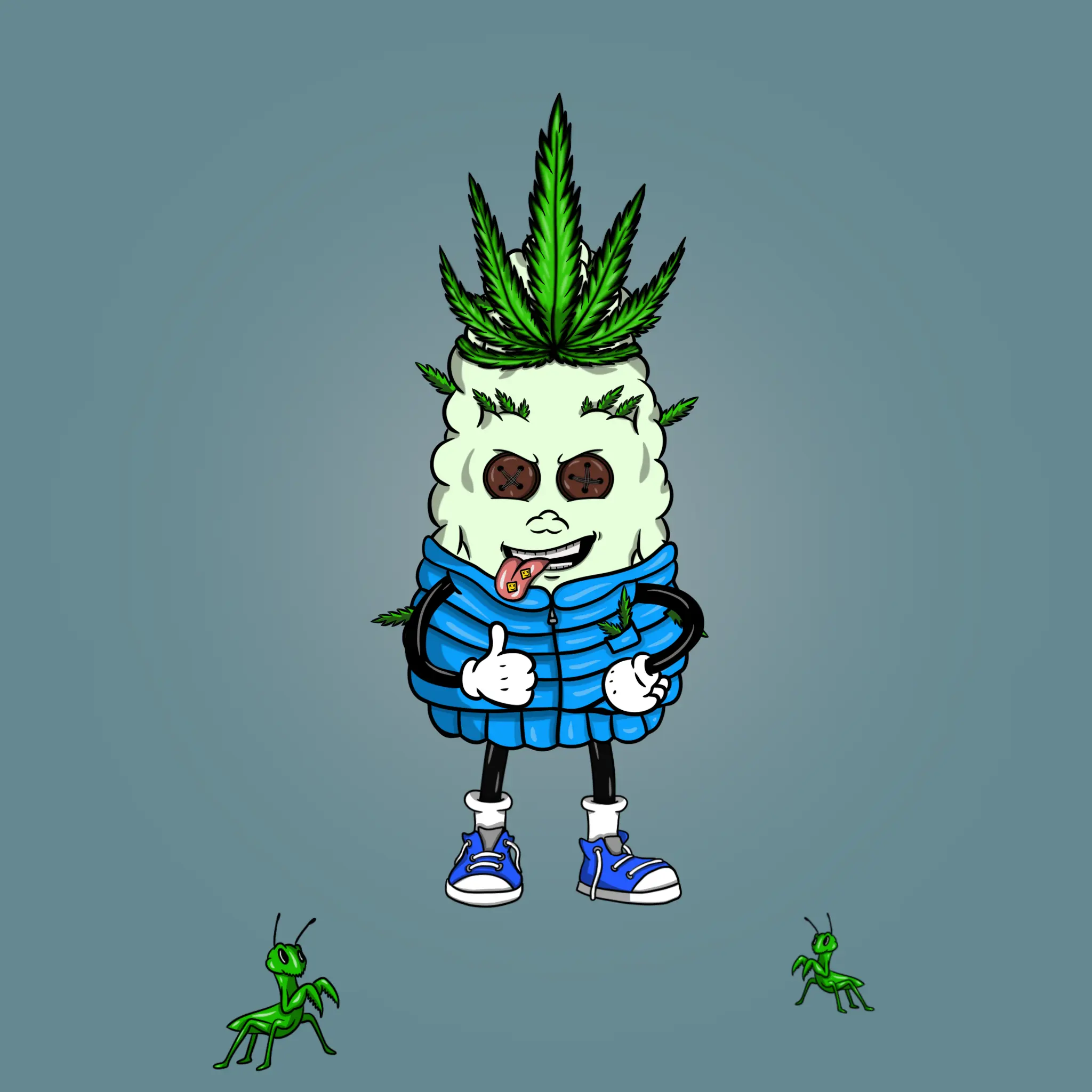 Blazing Budz #193 NFT on Algorand