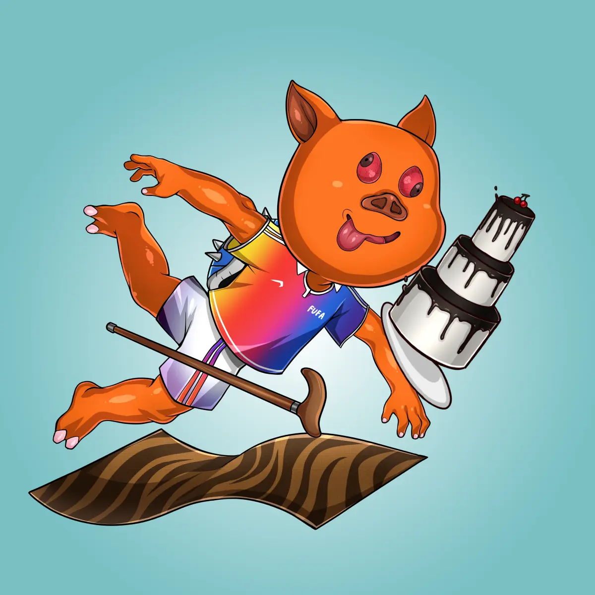 Rug Friends  #6743 NFT on Algorand