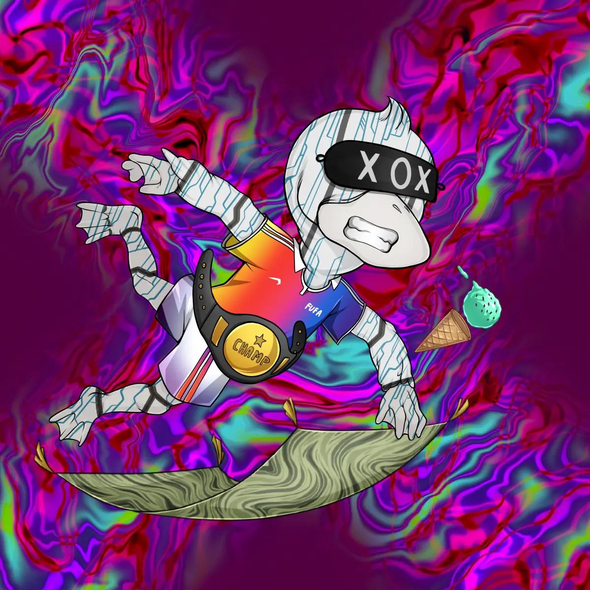 Rug Friends  #3261 NFT on Algorand