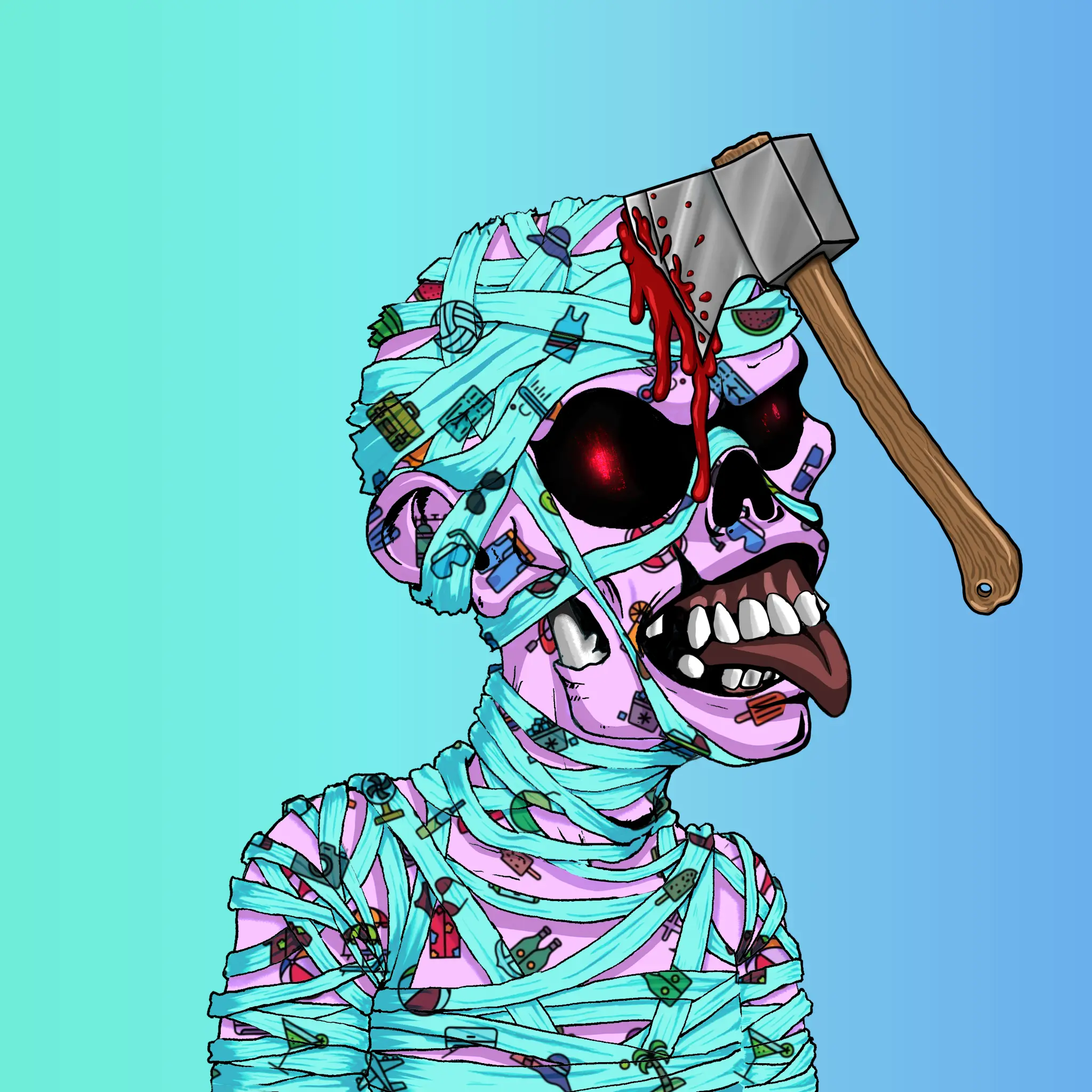 Algo Mummy #1889 NFT on Algorand