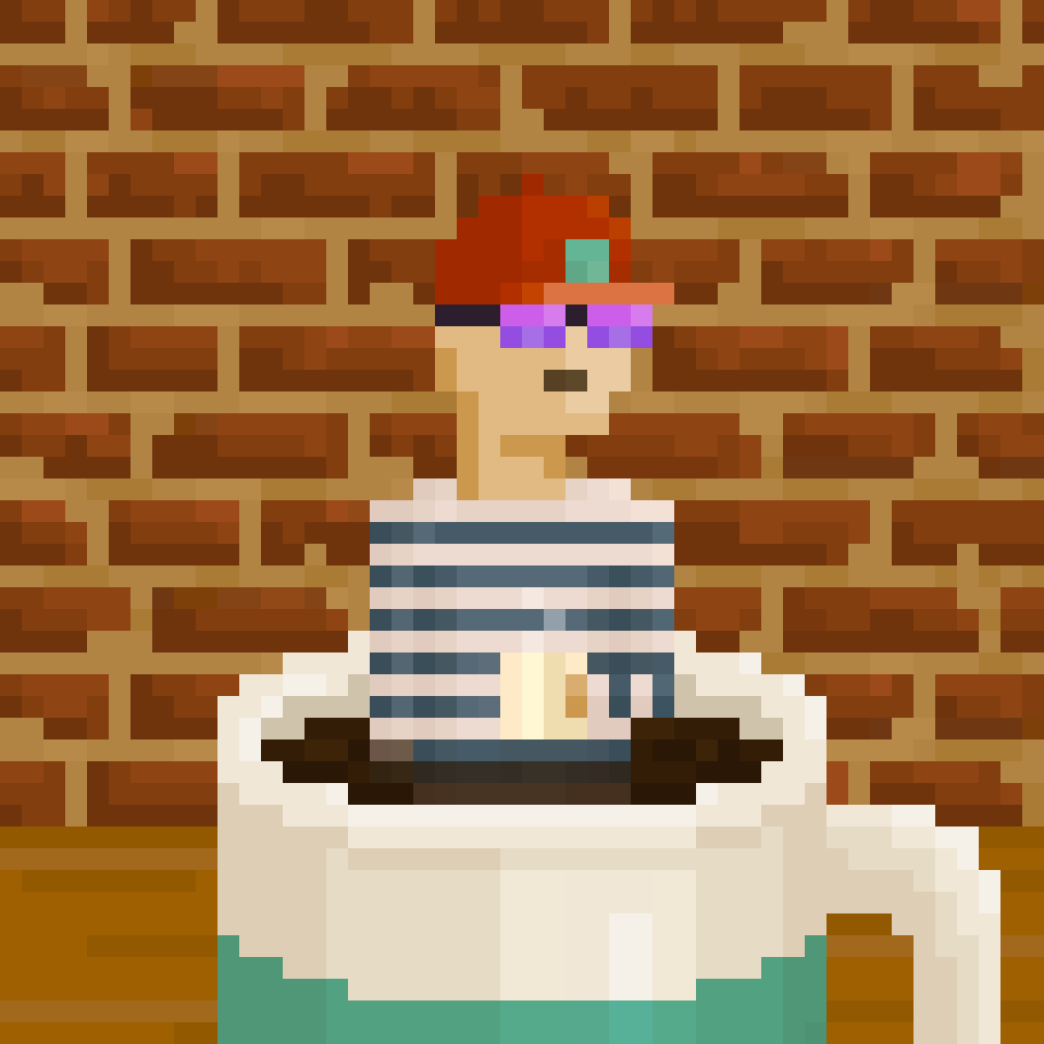 CoffeeBits Bather #0233 NFT on Algorand