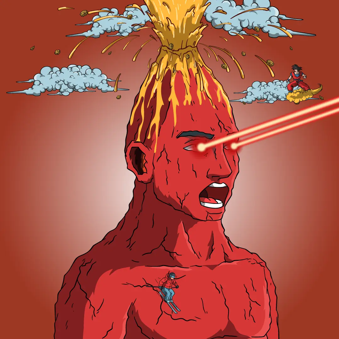 Volcano Boyz #13 NFT on Algorand