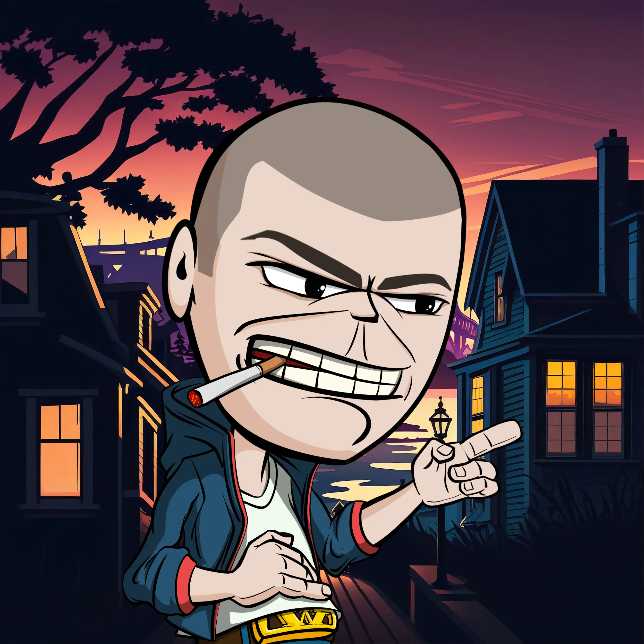 CoolCockGangs #613 NFT on Algorand