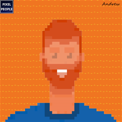 Pixel Person #57 - Andrew