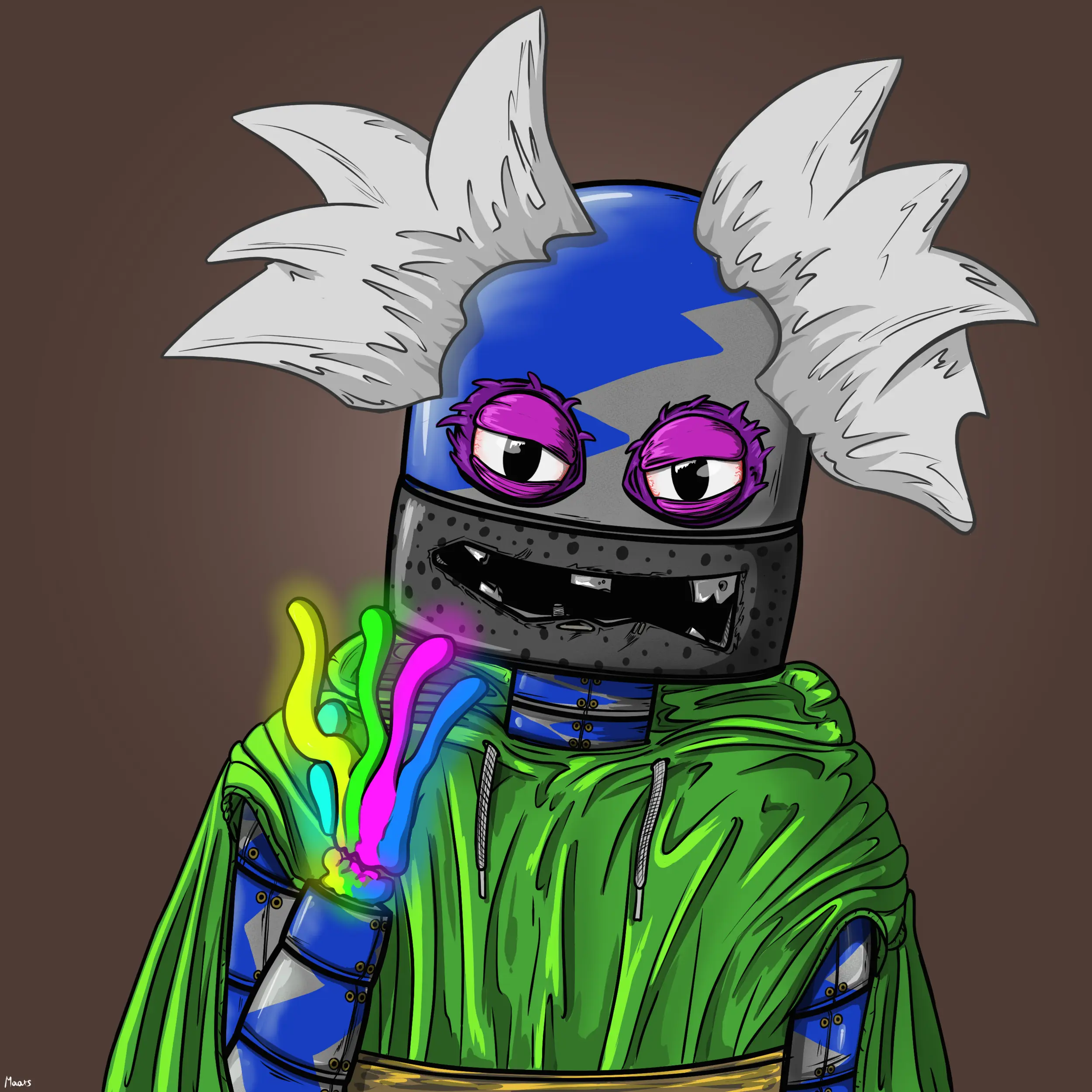 Mental Marvin #2454 NFT on Algorand
