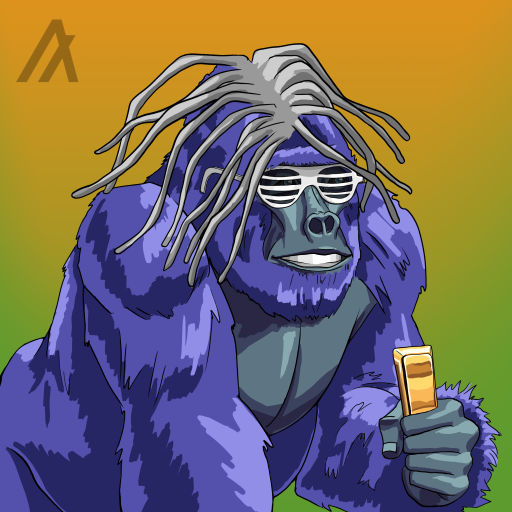 AlgorillaArmy#87 NFT on Algorand