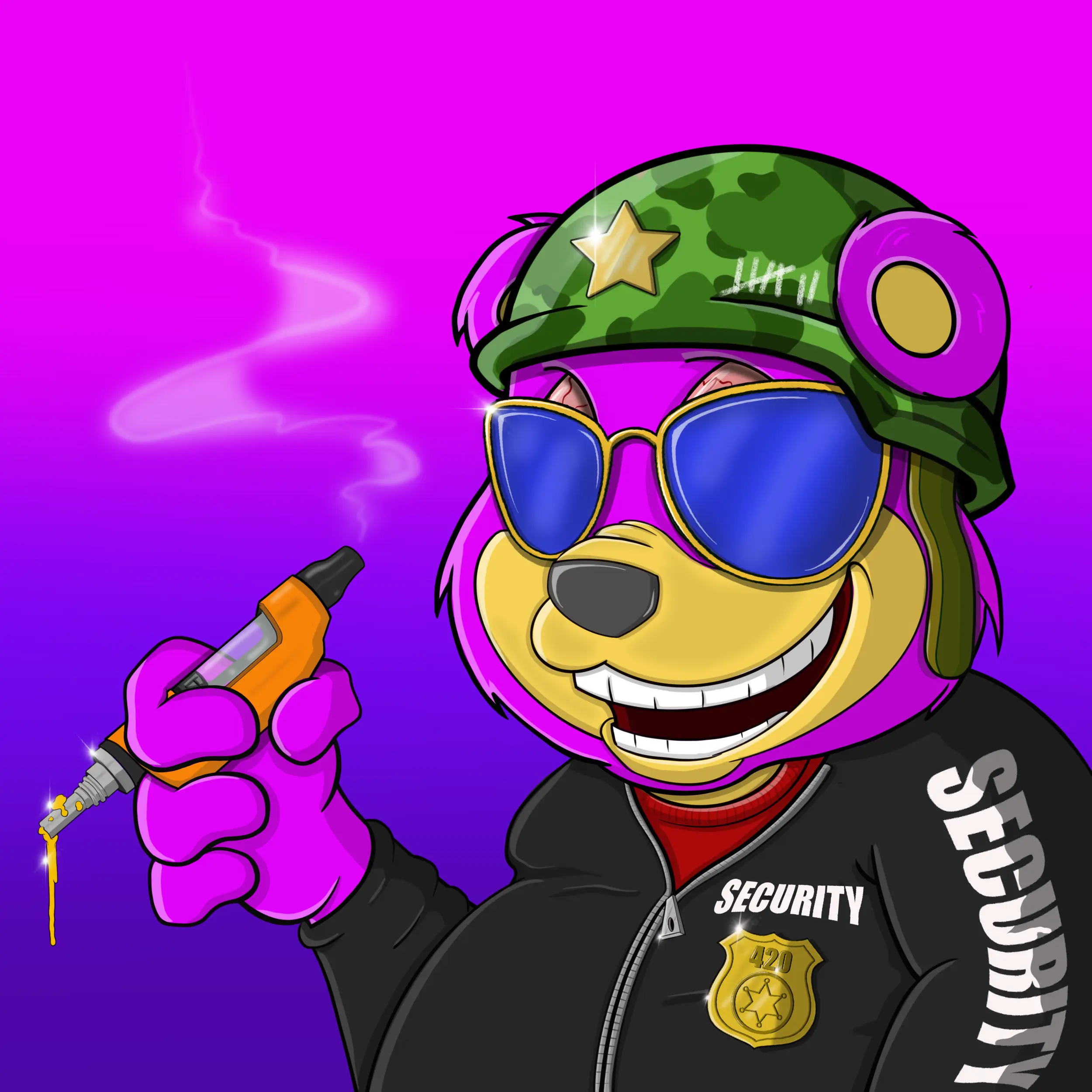 Burnin Bears #2610 NFT on Algorand