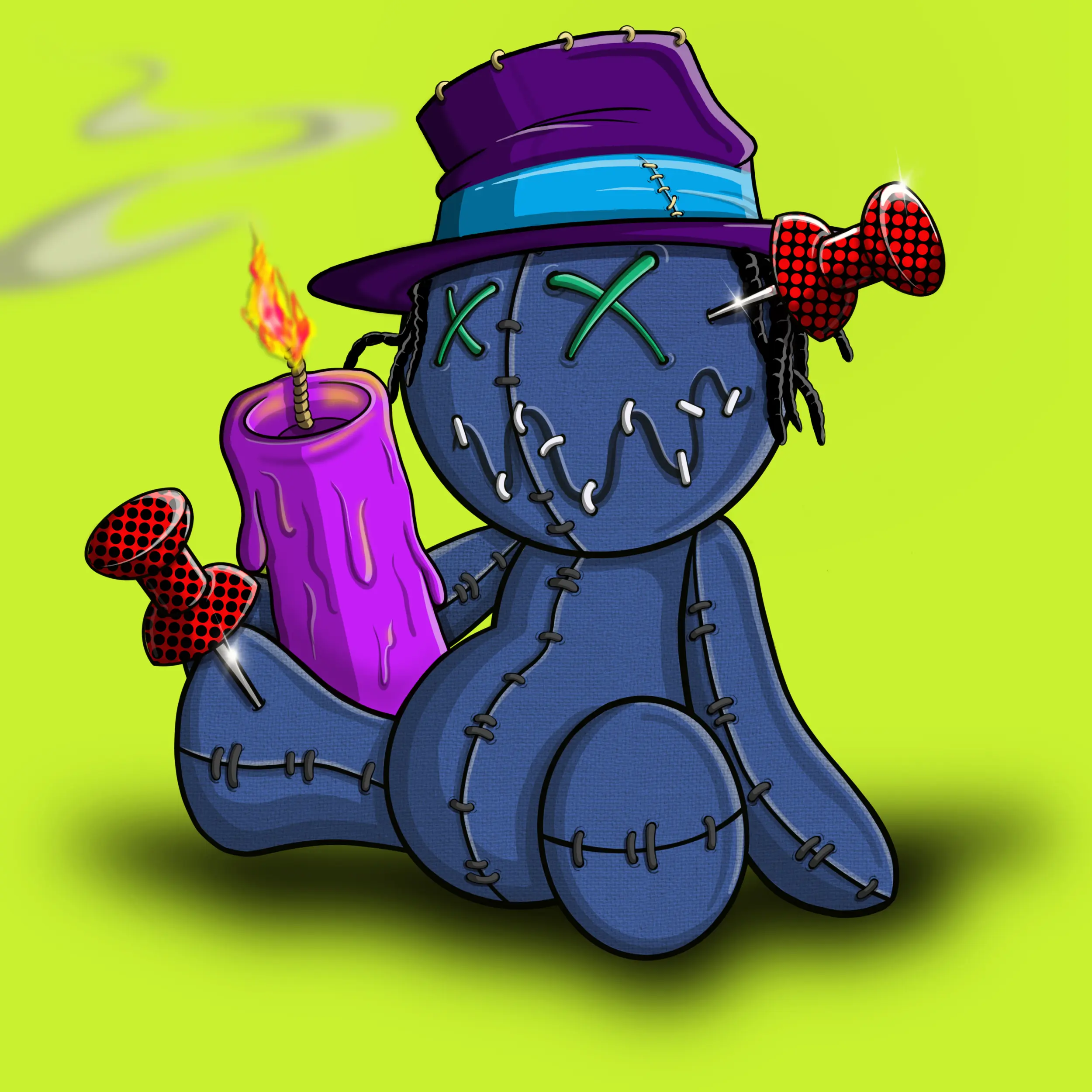 Trippy Stitch #177 NFT on Algorand