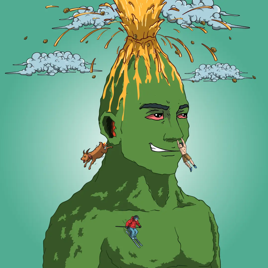 Volcano Boyz #1284 NFT on Algorand