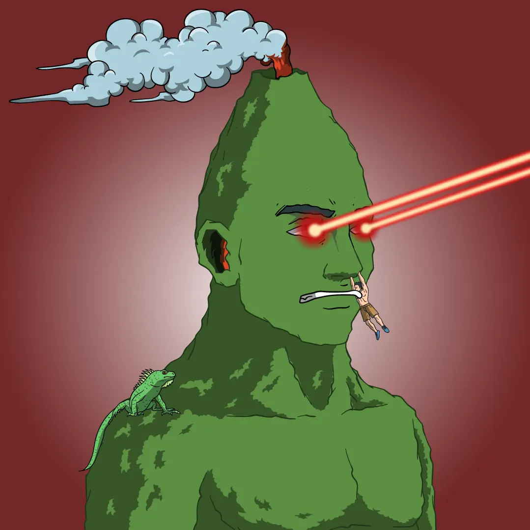 Volcano Boyz #1708 NFT on Algorand