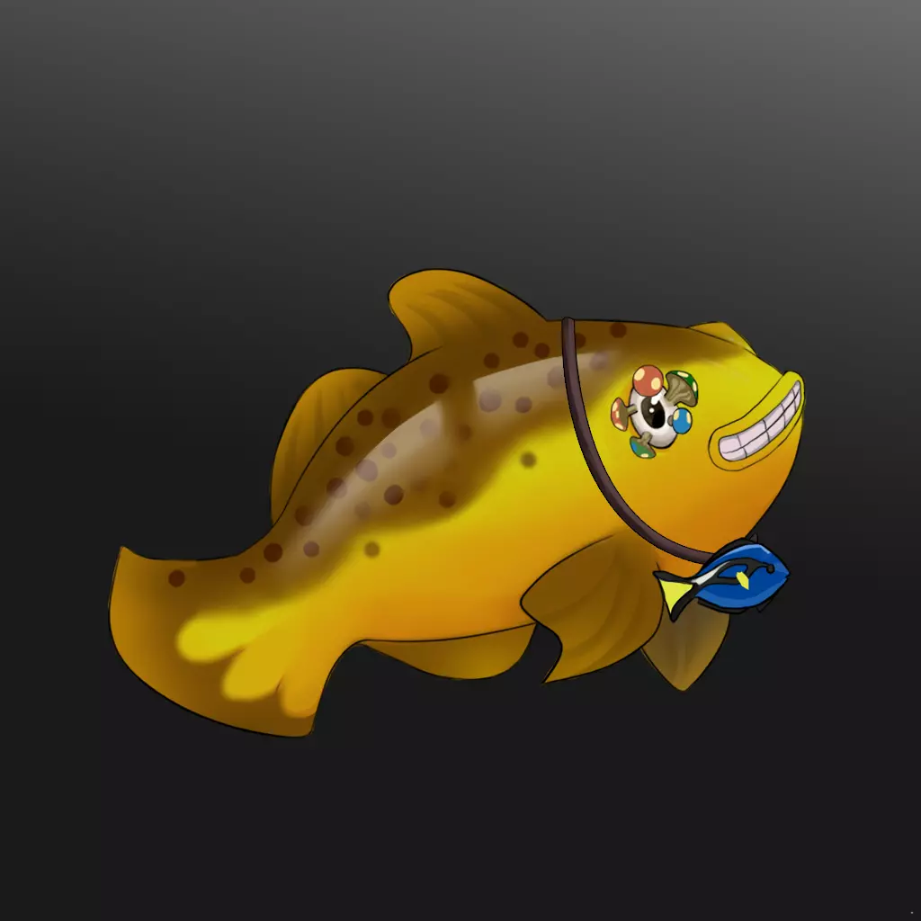 Clown Fish #350 NFT on Algorand