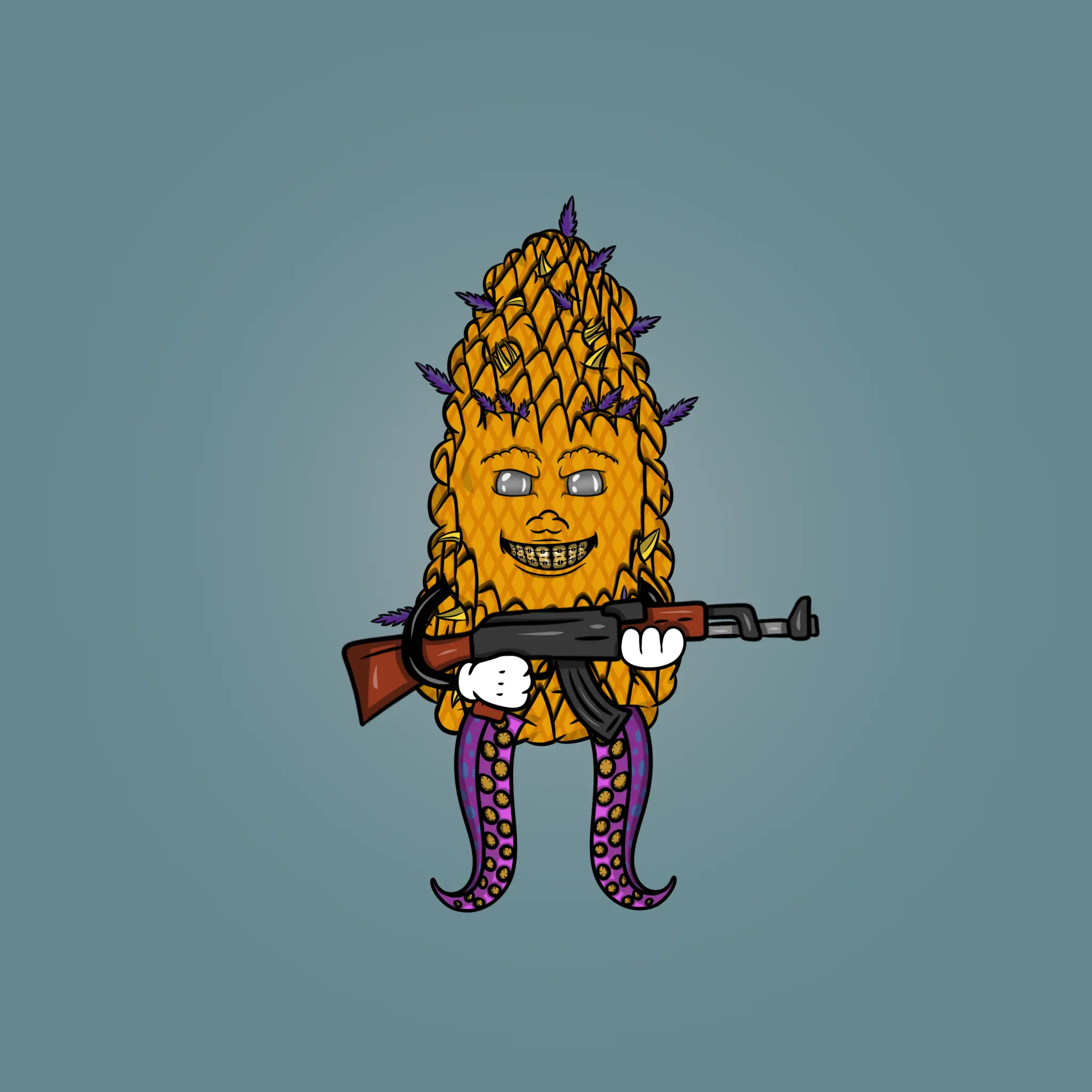 Blazing Budz #391 NFT on Algorand