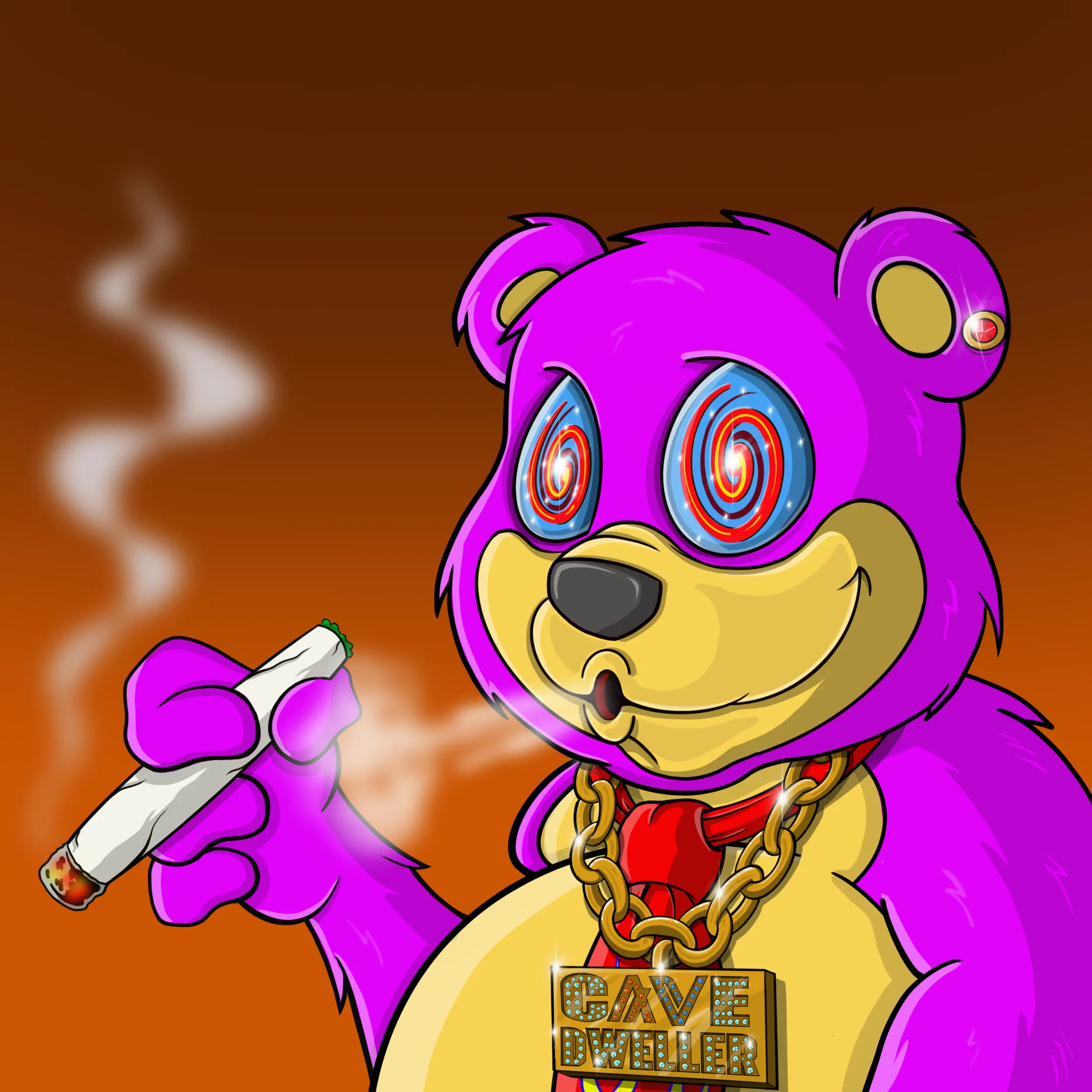 Burnin Bears #553 NFT on Algorand