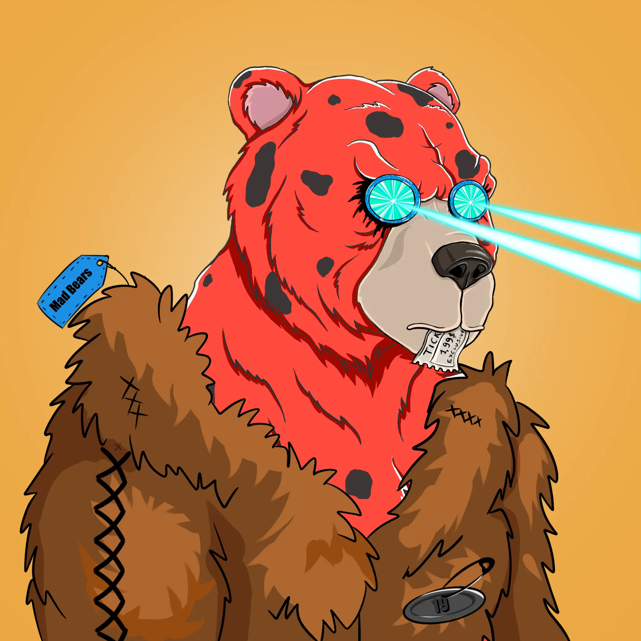 Mad Bears #1137 NFT on Algorand