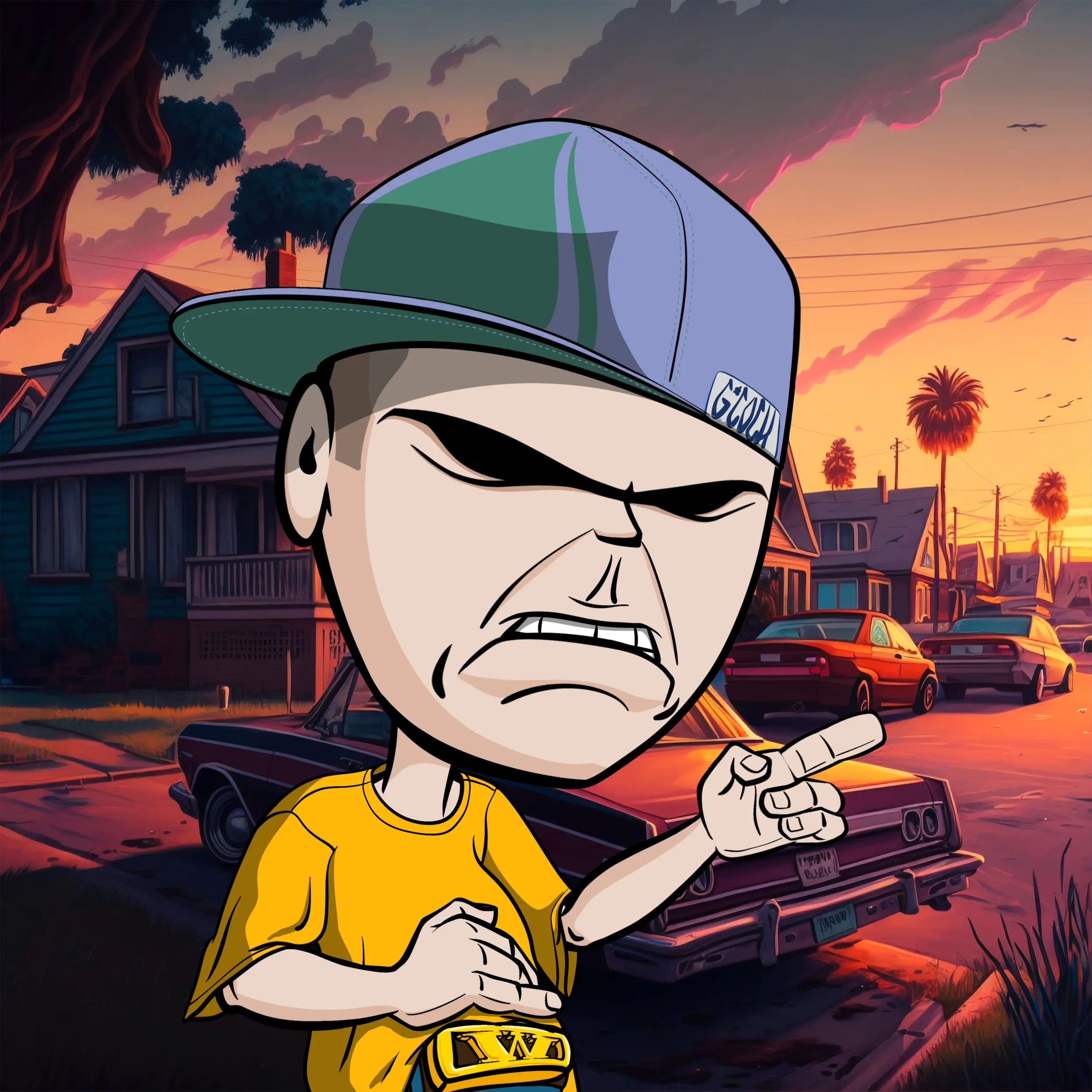 CoolCockGangs #184 NFT on Algorand