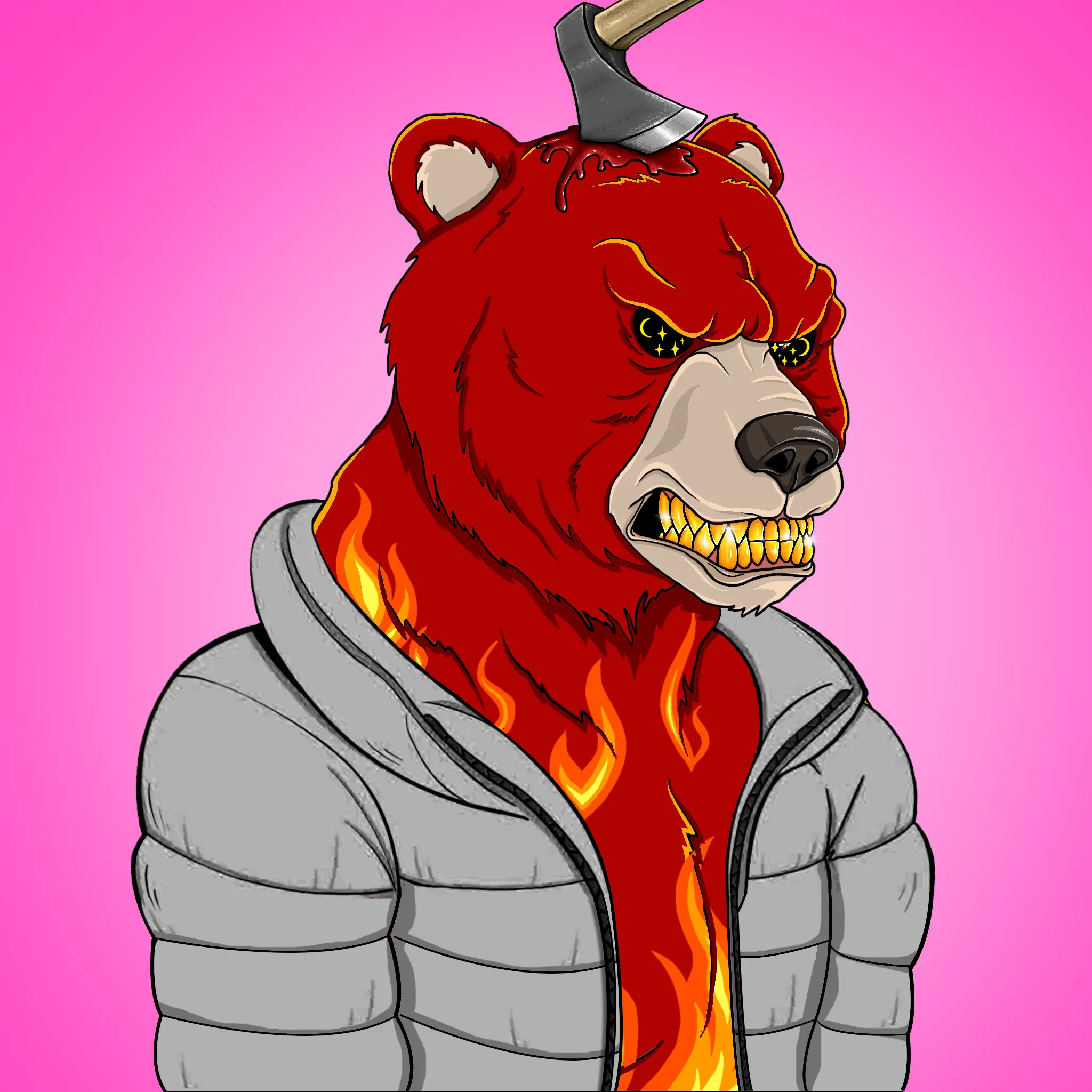 Mad Bears #1558 NFT on Algorand