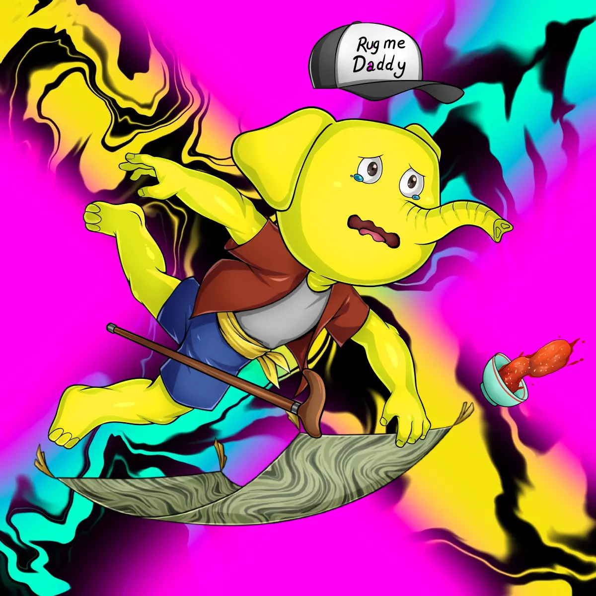 Rug Friends  #1188 NFT on Algorand