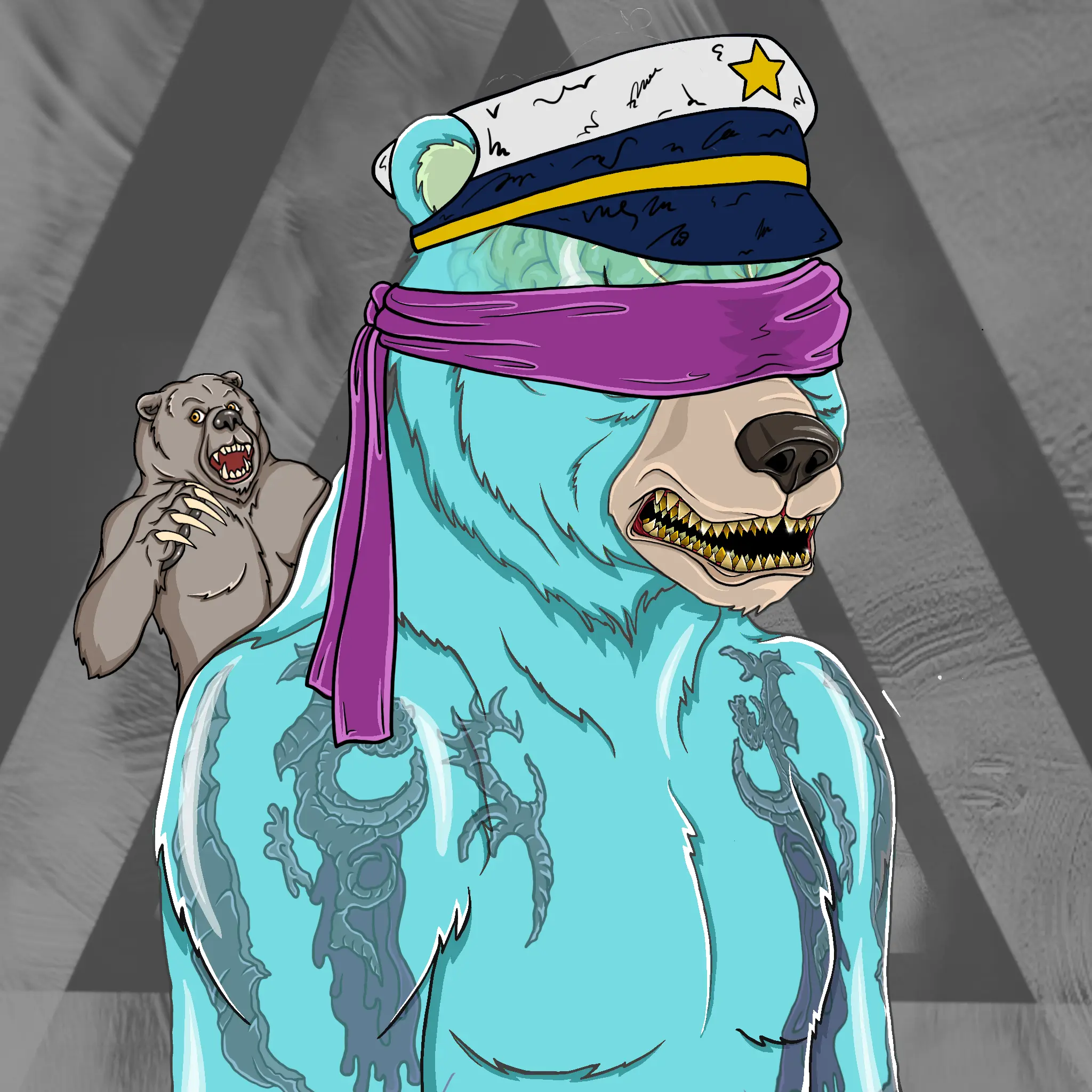 Mad Bears #1593 NFT on Algorand