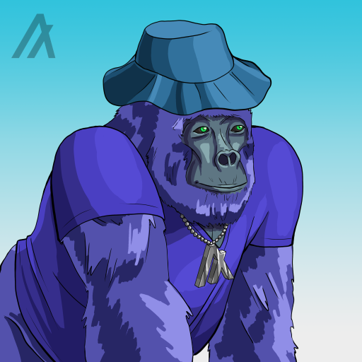 AlgorillaArmy#124 NFT on Algorand
