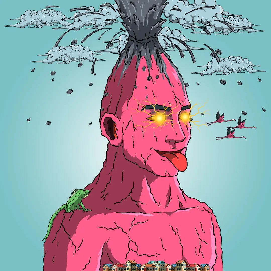 Volcano Boyz #1060 NFT on Algorand