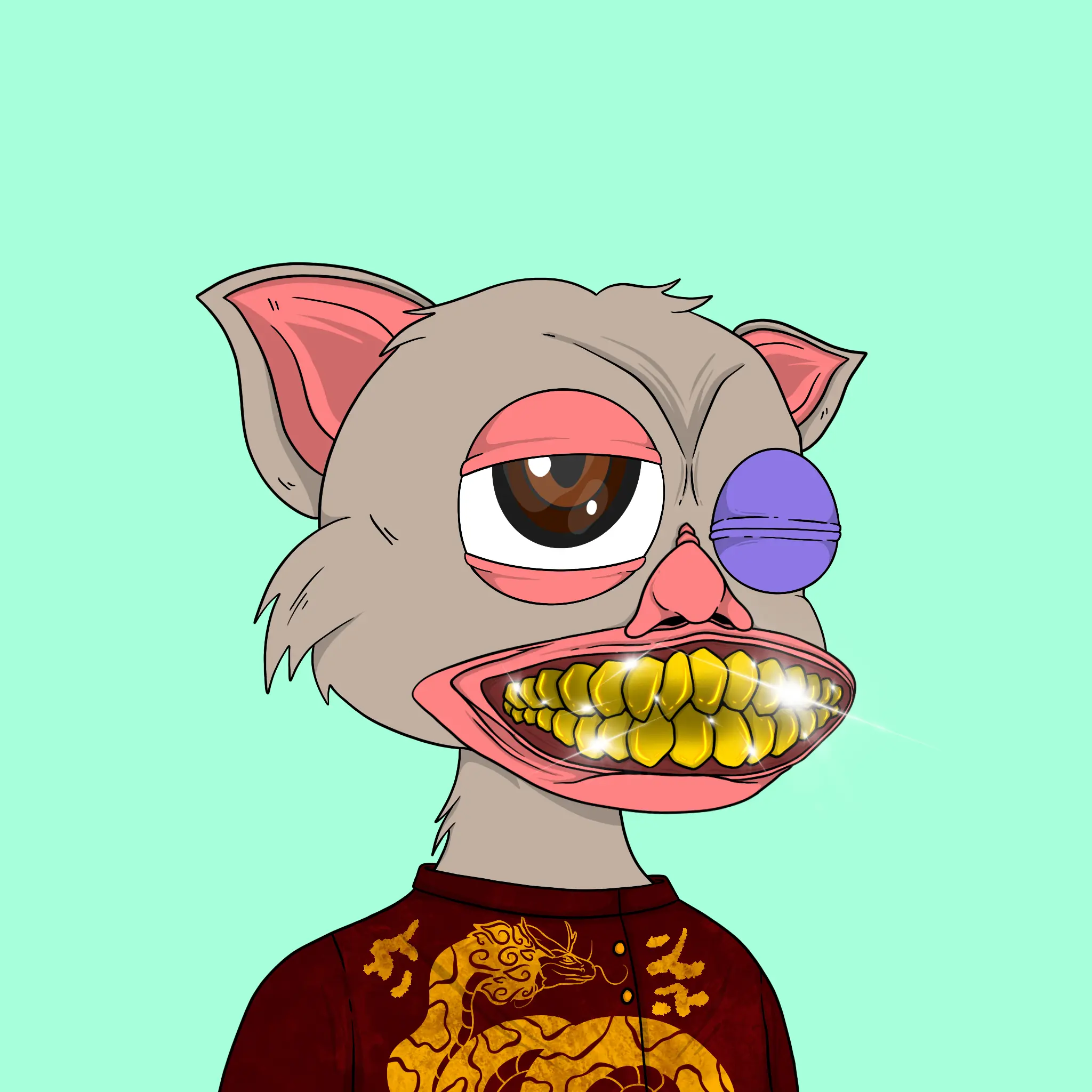 Trendy Tarsier #1909 NFT on Algorand