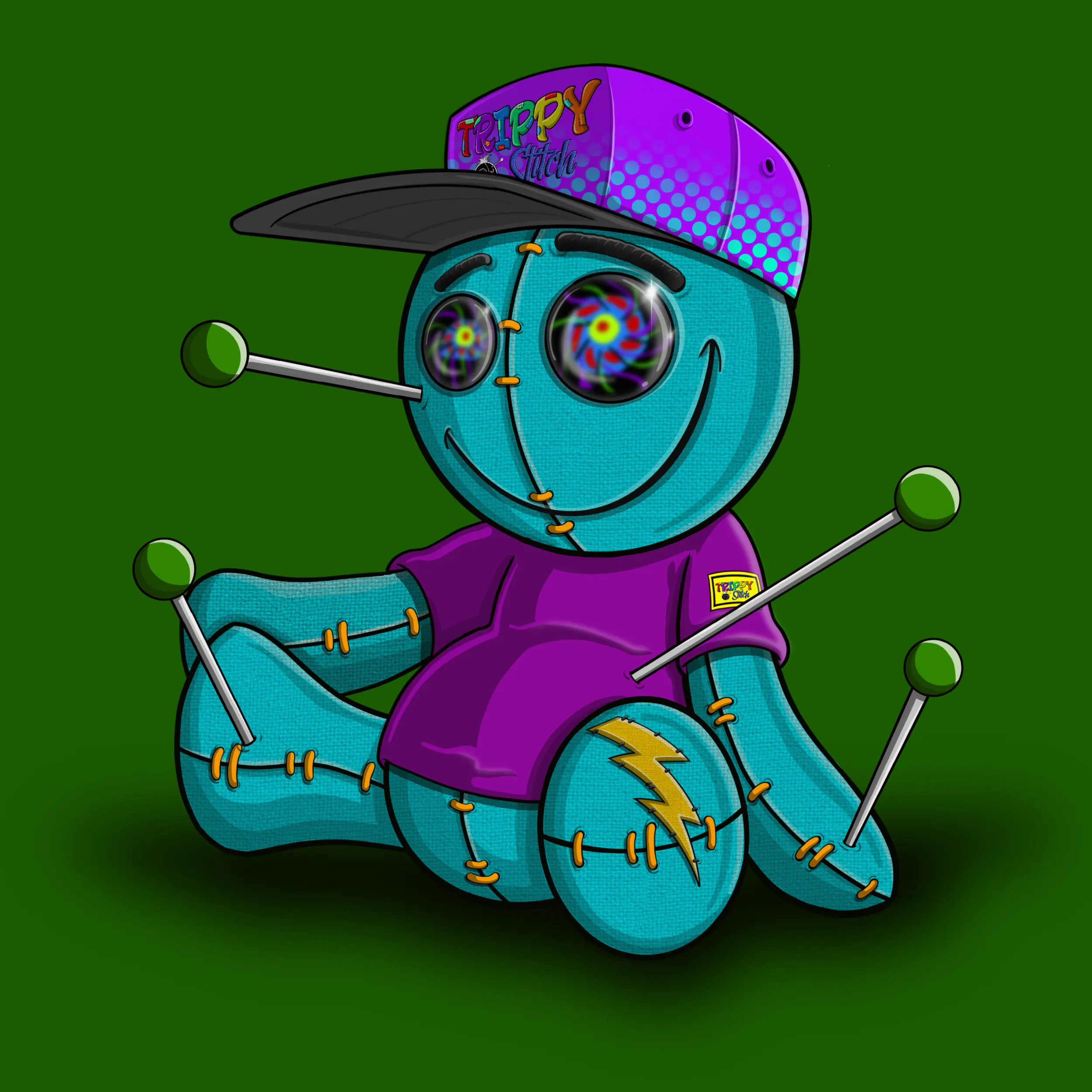 Trippy Stitch #25 NFT on Algorand