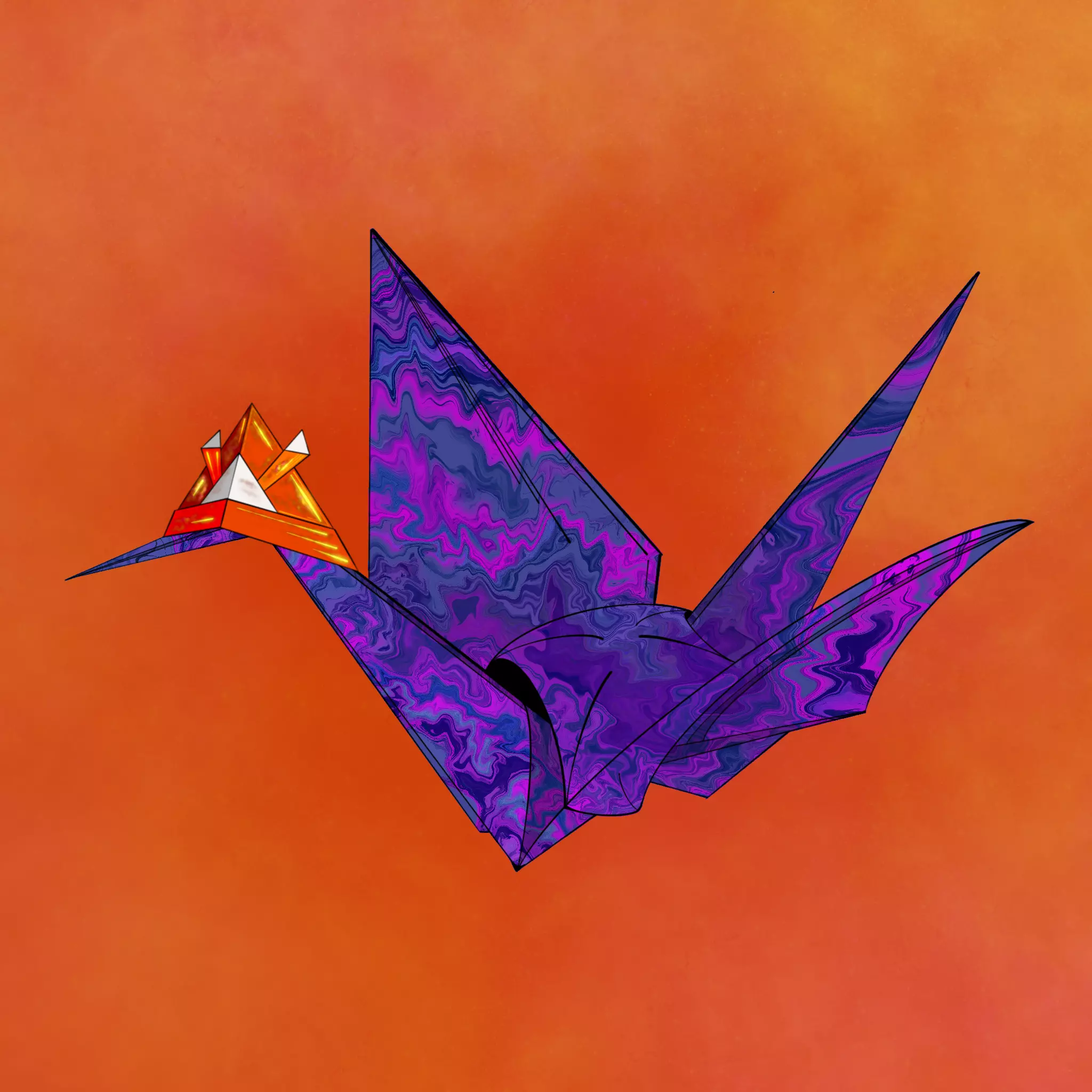 1000 Cranes V2 #910 NFT on Algorand