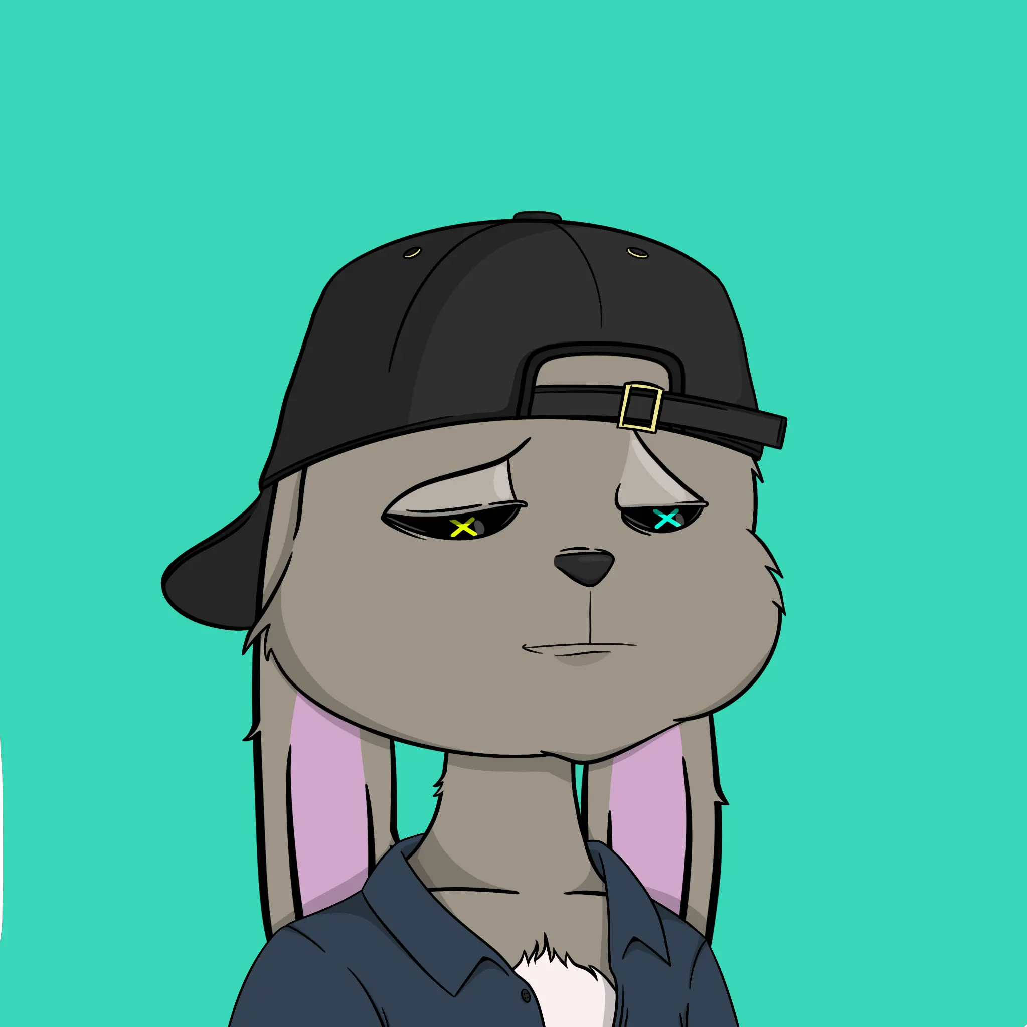 Bad Bunny Society #817 NFT on Algorand