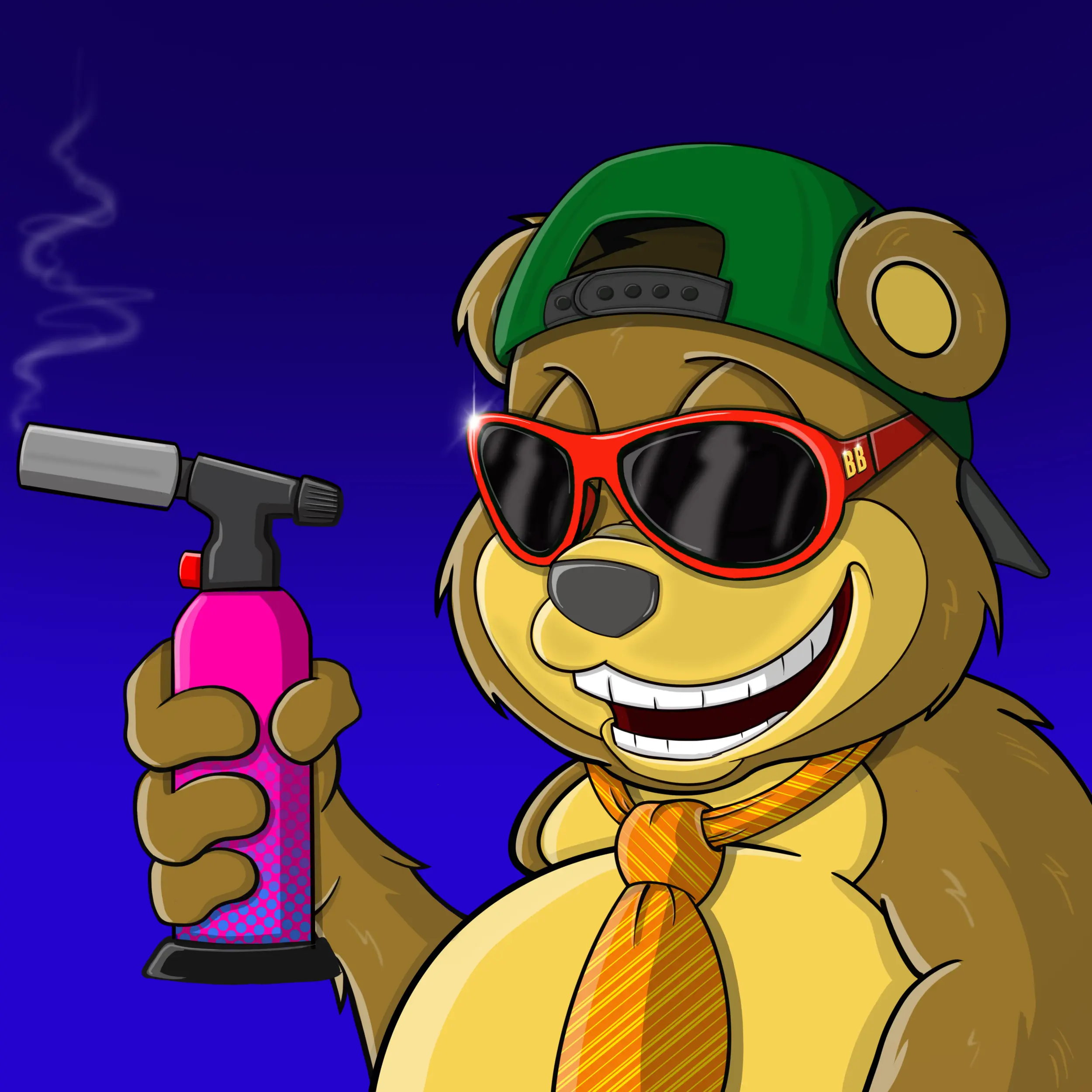 Burnin Bears #334 NFT on Algorand