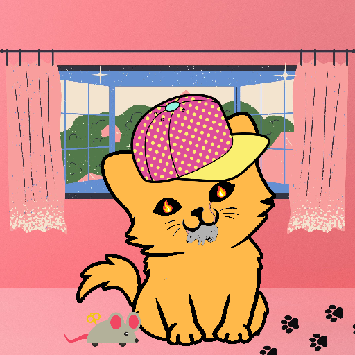 Happy Hoomens Cat#0574 NFT on Algorand