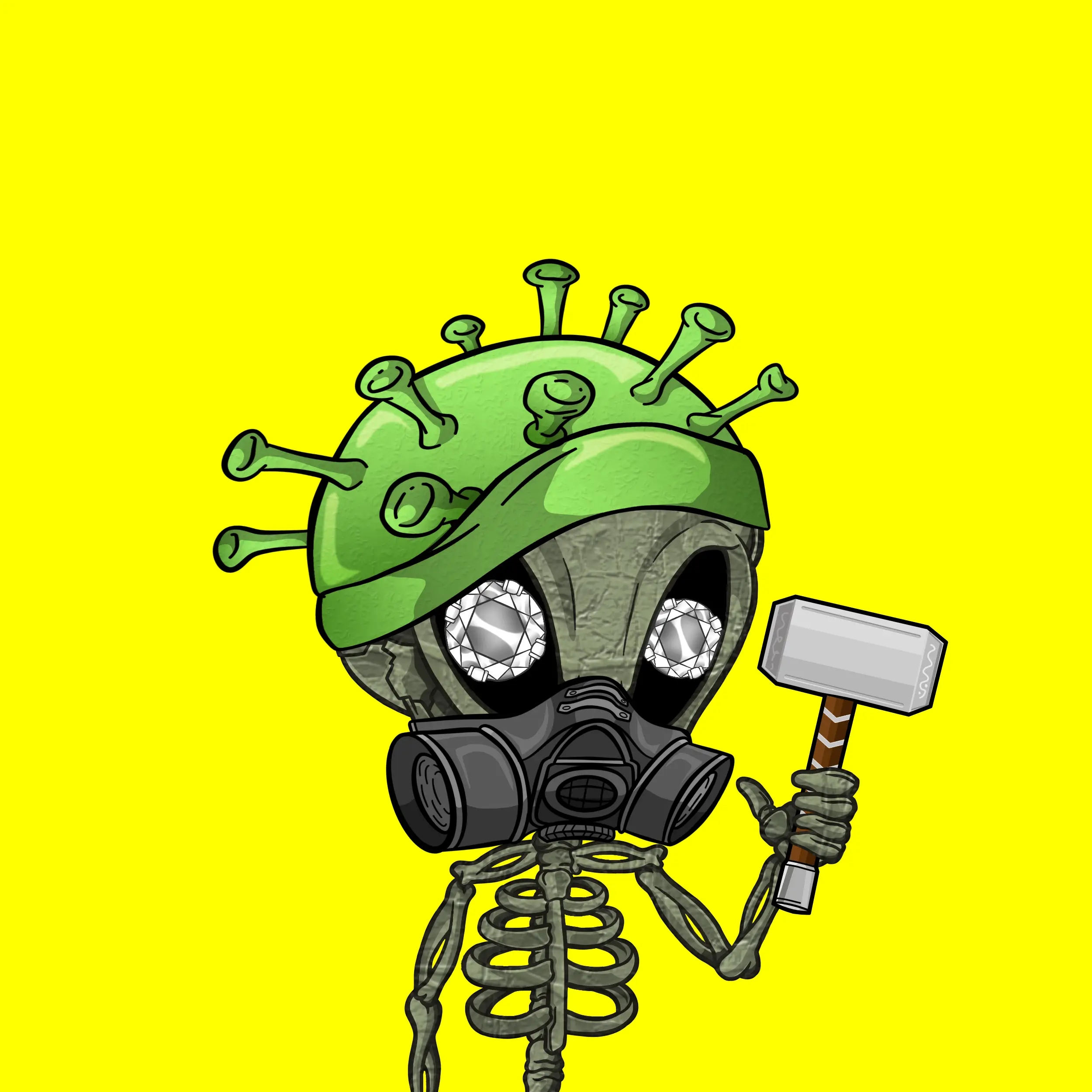 BoneBuddies #357 NFT on Algorand