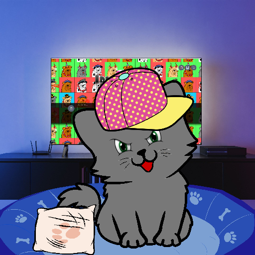 Happy Hoomens Cat#0654 NFT on Algorand