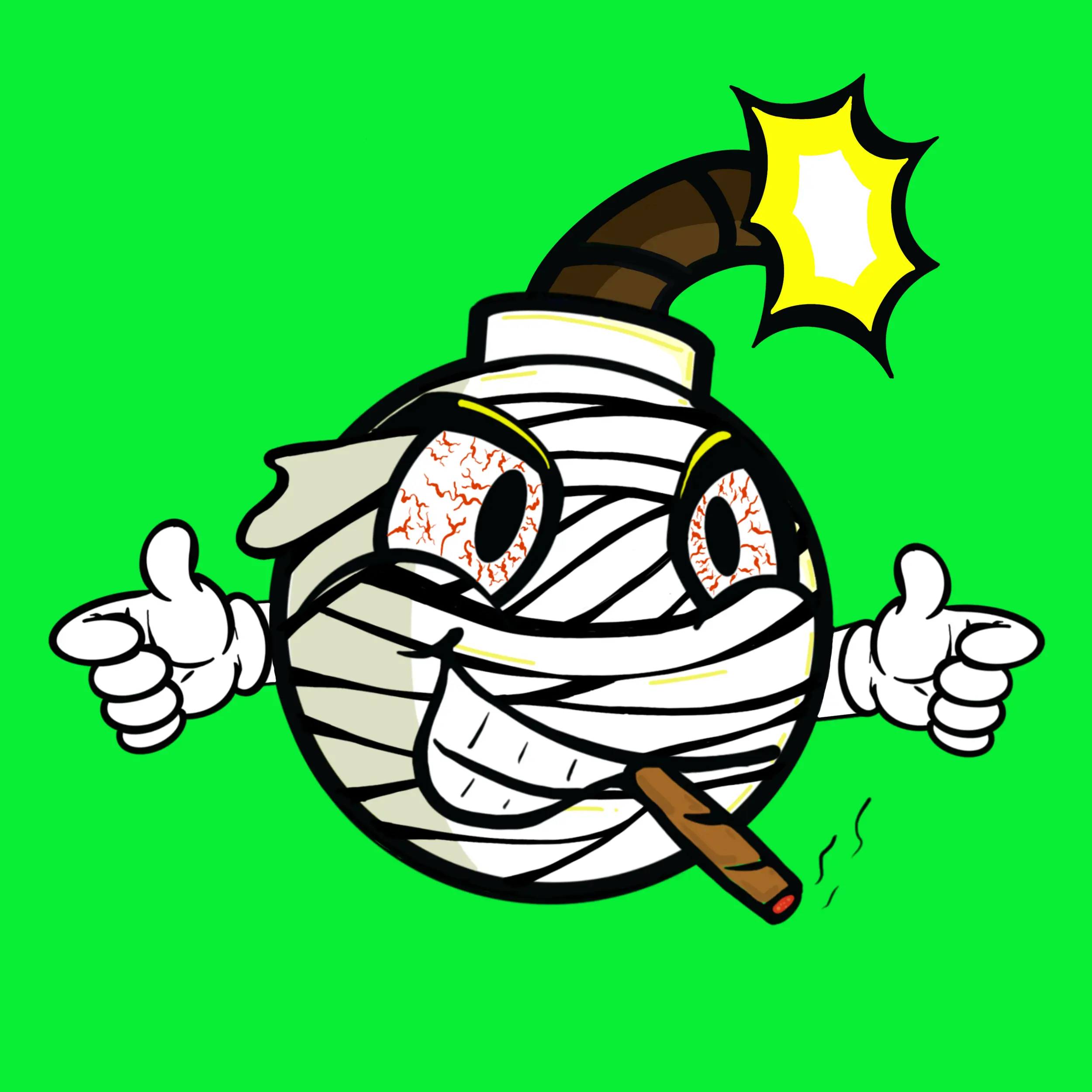 Crypto Bomber Krew #1259 NFT on Algorand