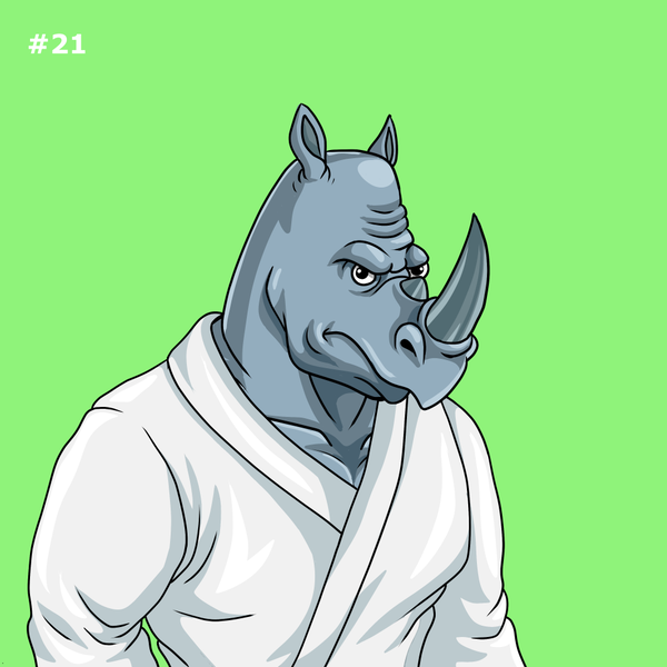 An image of Rowdy Rhino #021