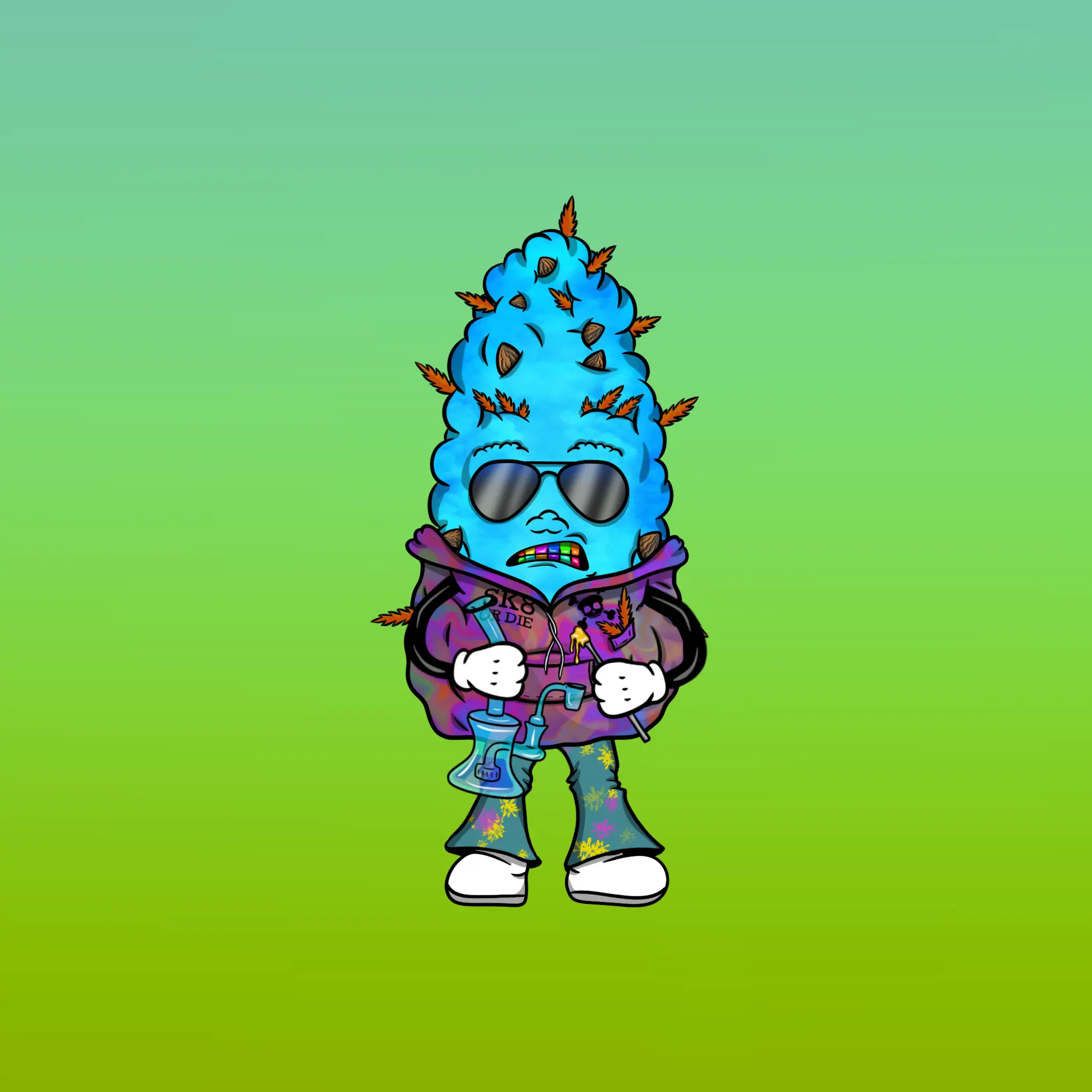 Blazing Budz #272 NFT on Algorand