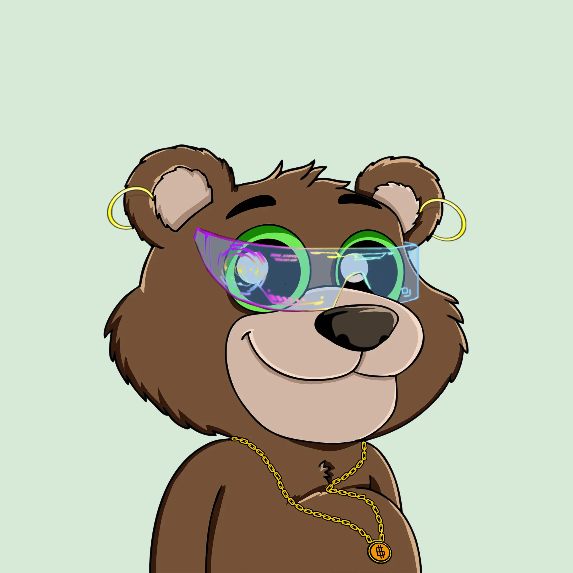 Gluttonous Bears #508 NFT on Algorand