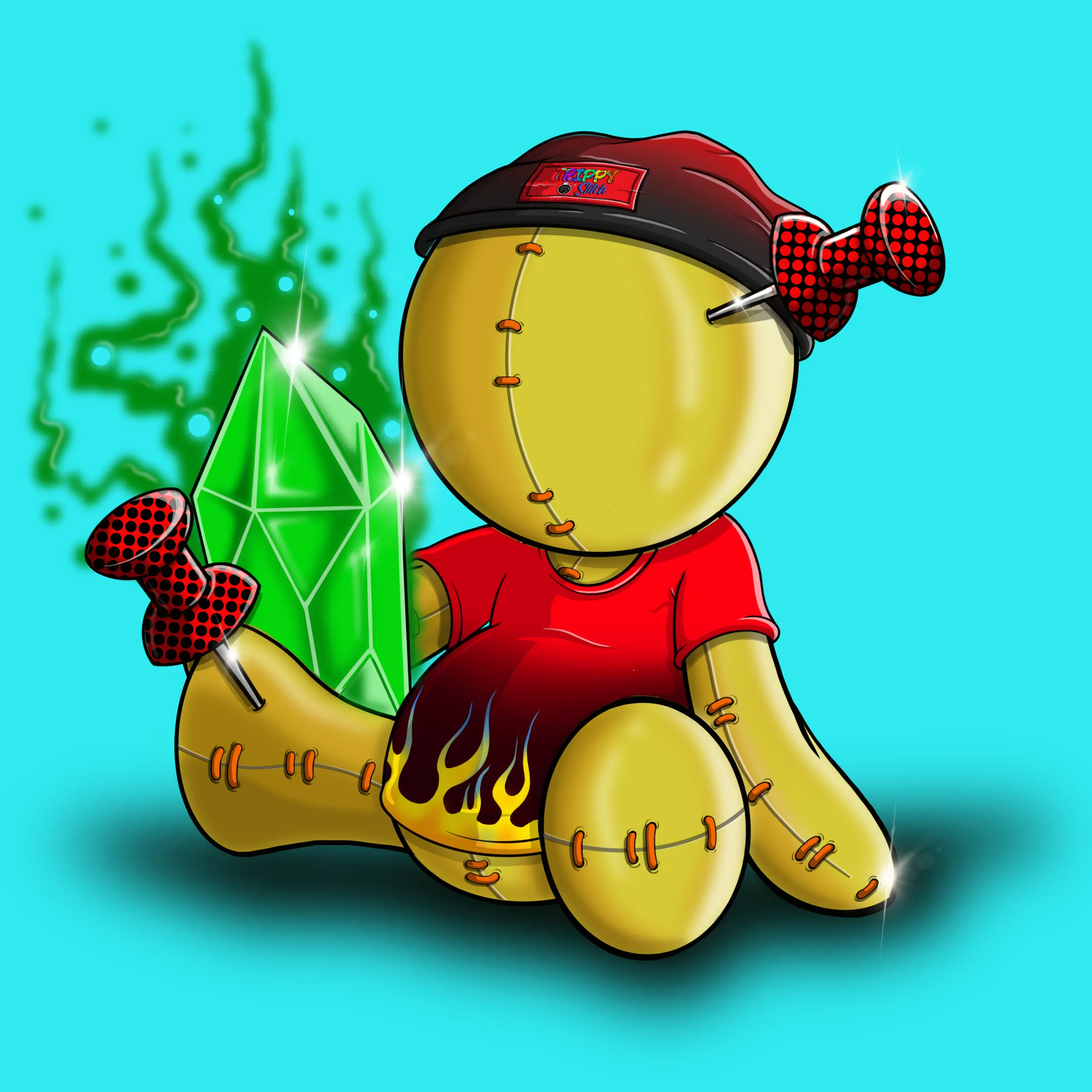 Trippy Stitch #181 NFT on Algorand