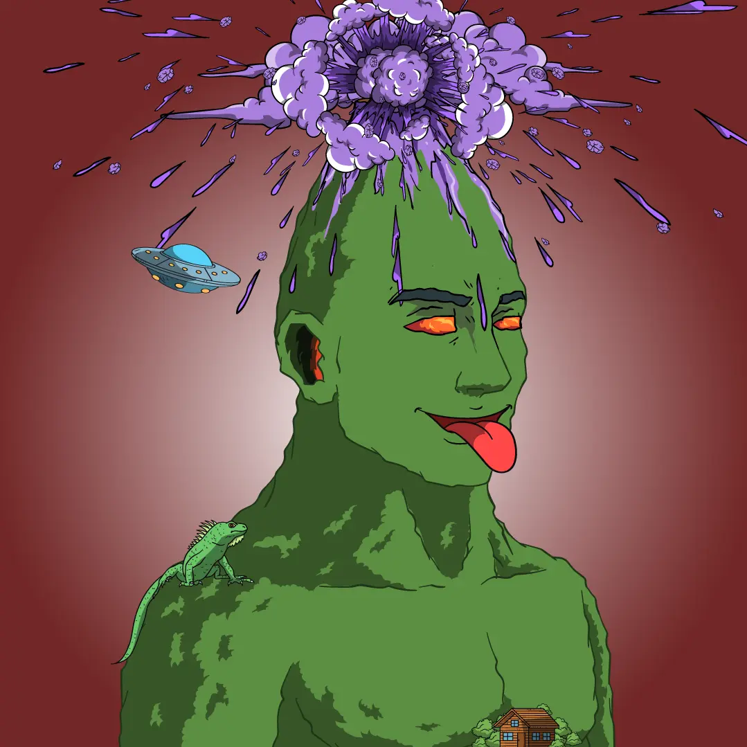 Volcano Boyz #1018 NFT on Algorand