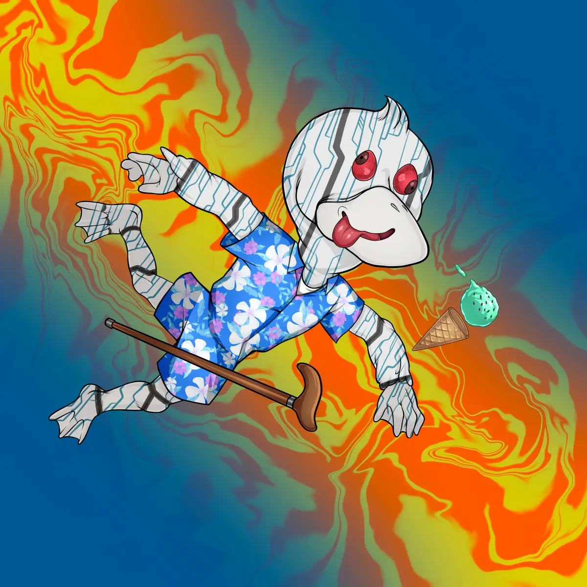 Rug Friends  #2842 NFT on Algorand