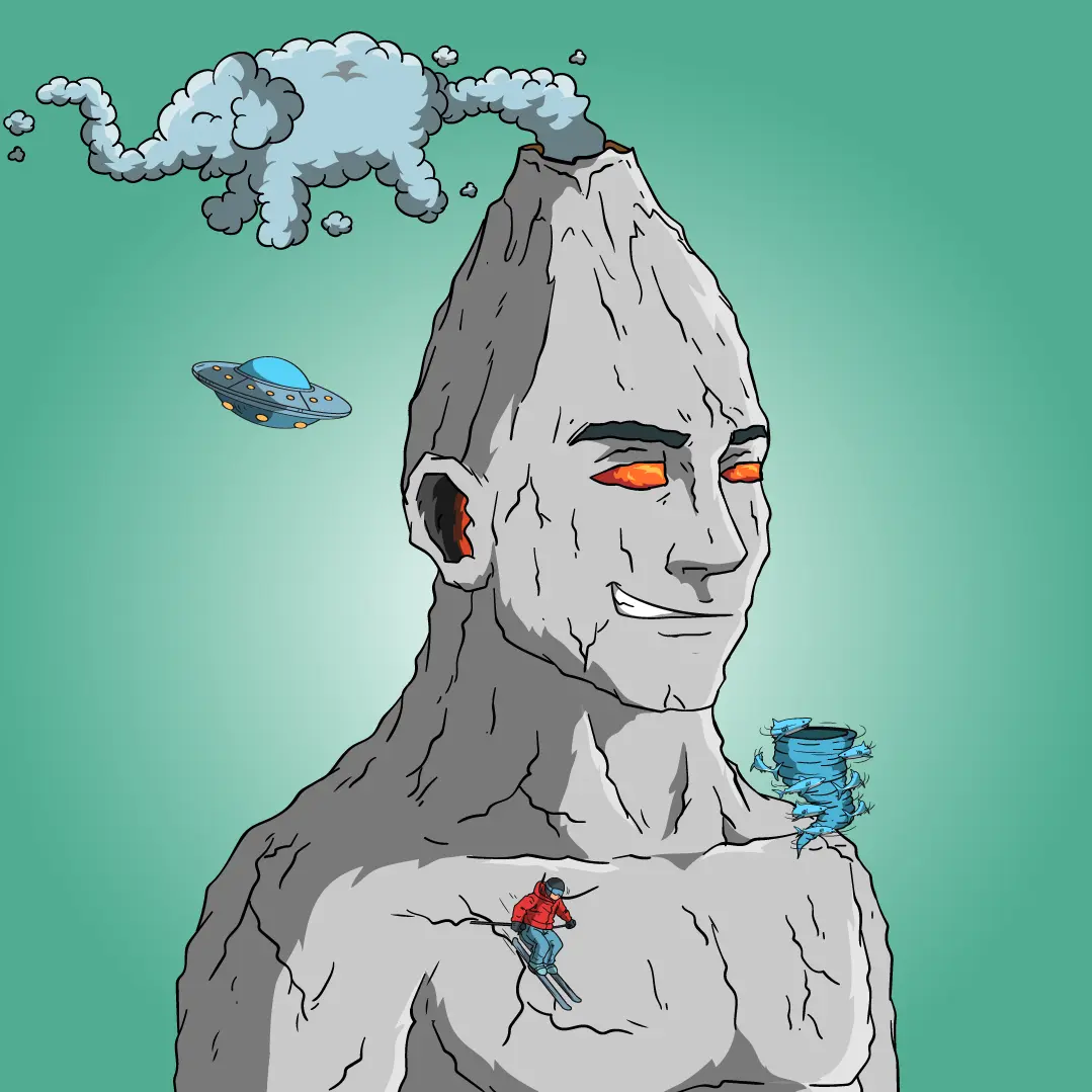 Volcano Boyz #1222 NFT on Algorand