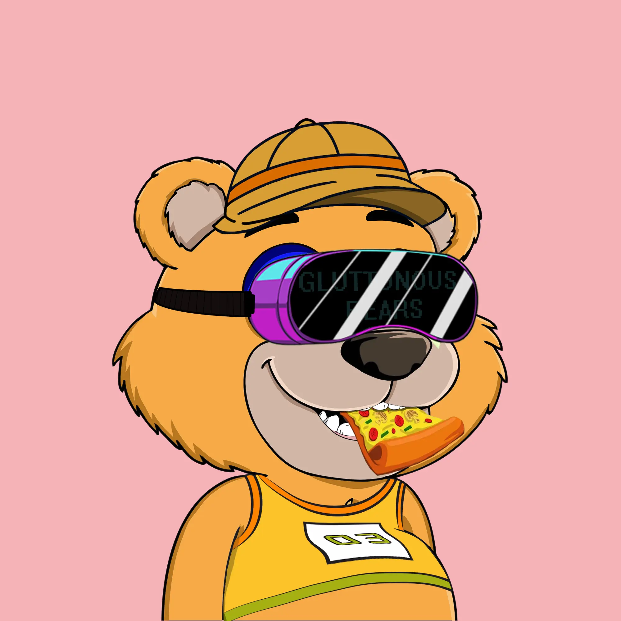 Gluttonous Bears #478 NFT on Algorand