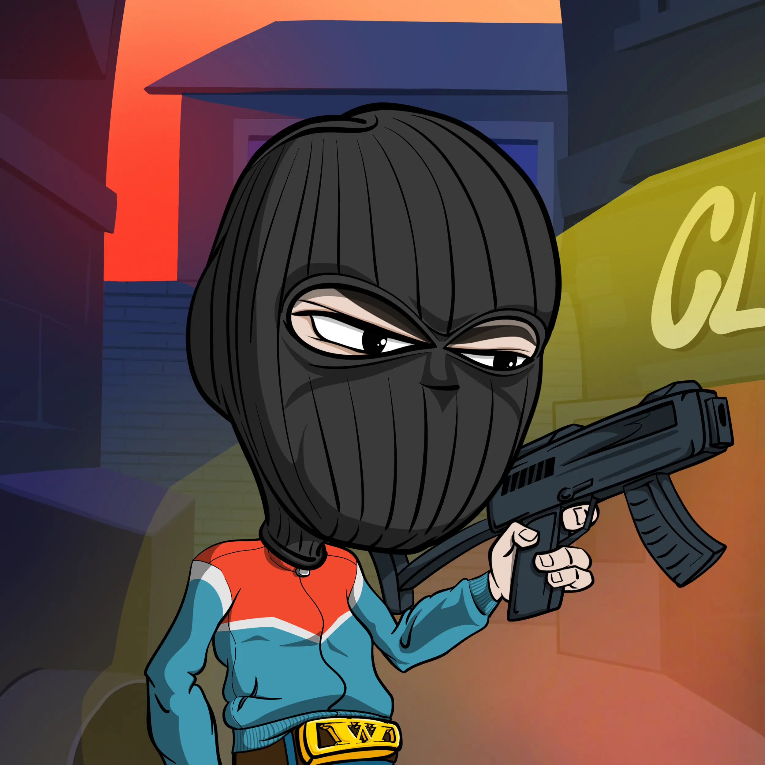 CoolCockGangs #887 NFT on Algorand