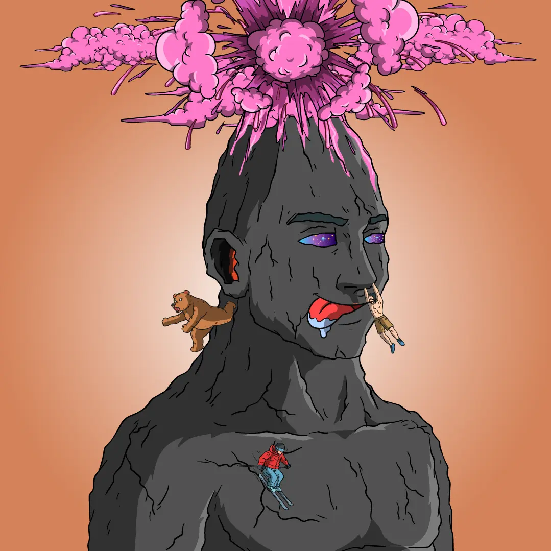 Volcano Boyz #1200 NFT on Algorand