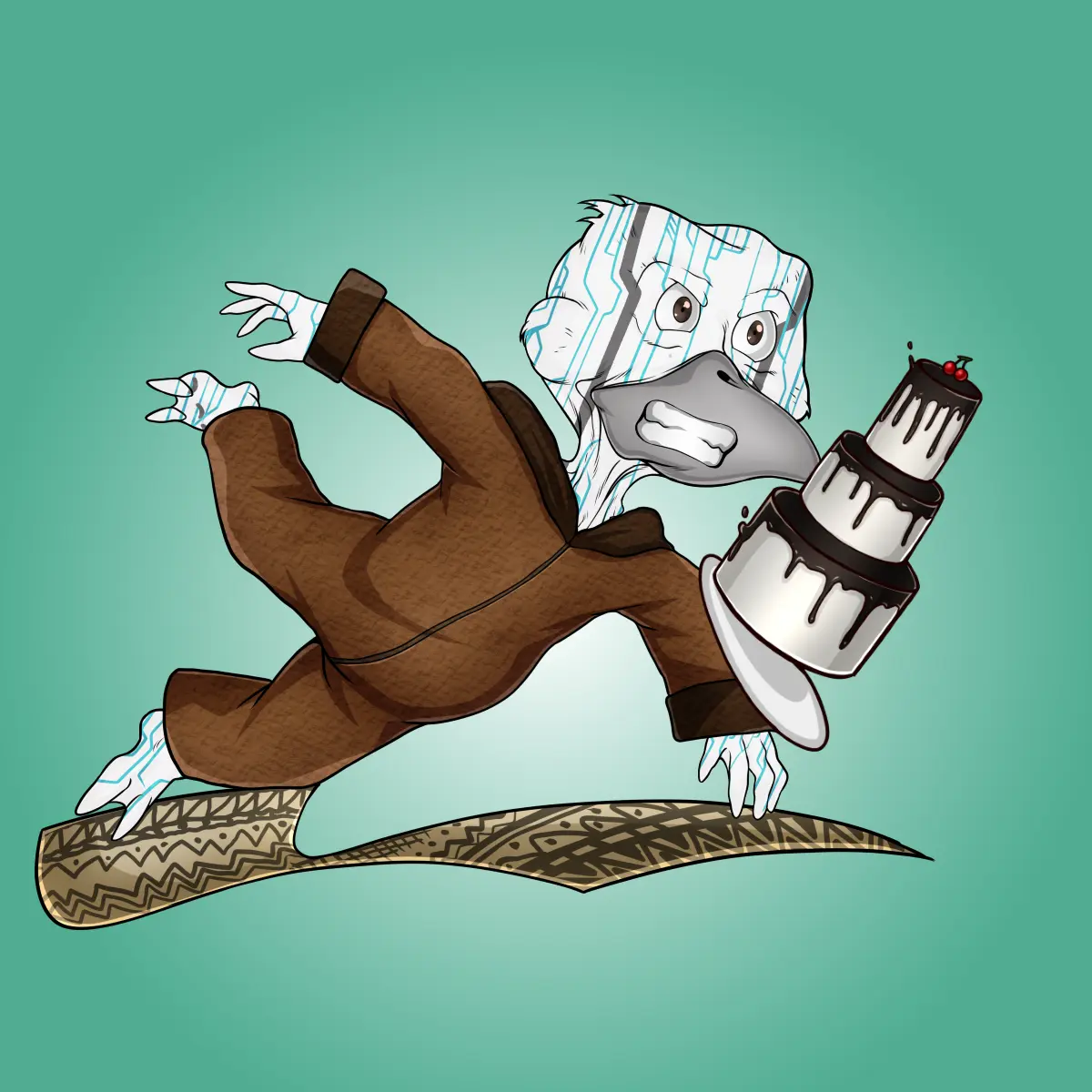 Rug Friends  #4696 NFT on Algorand