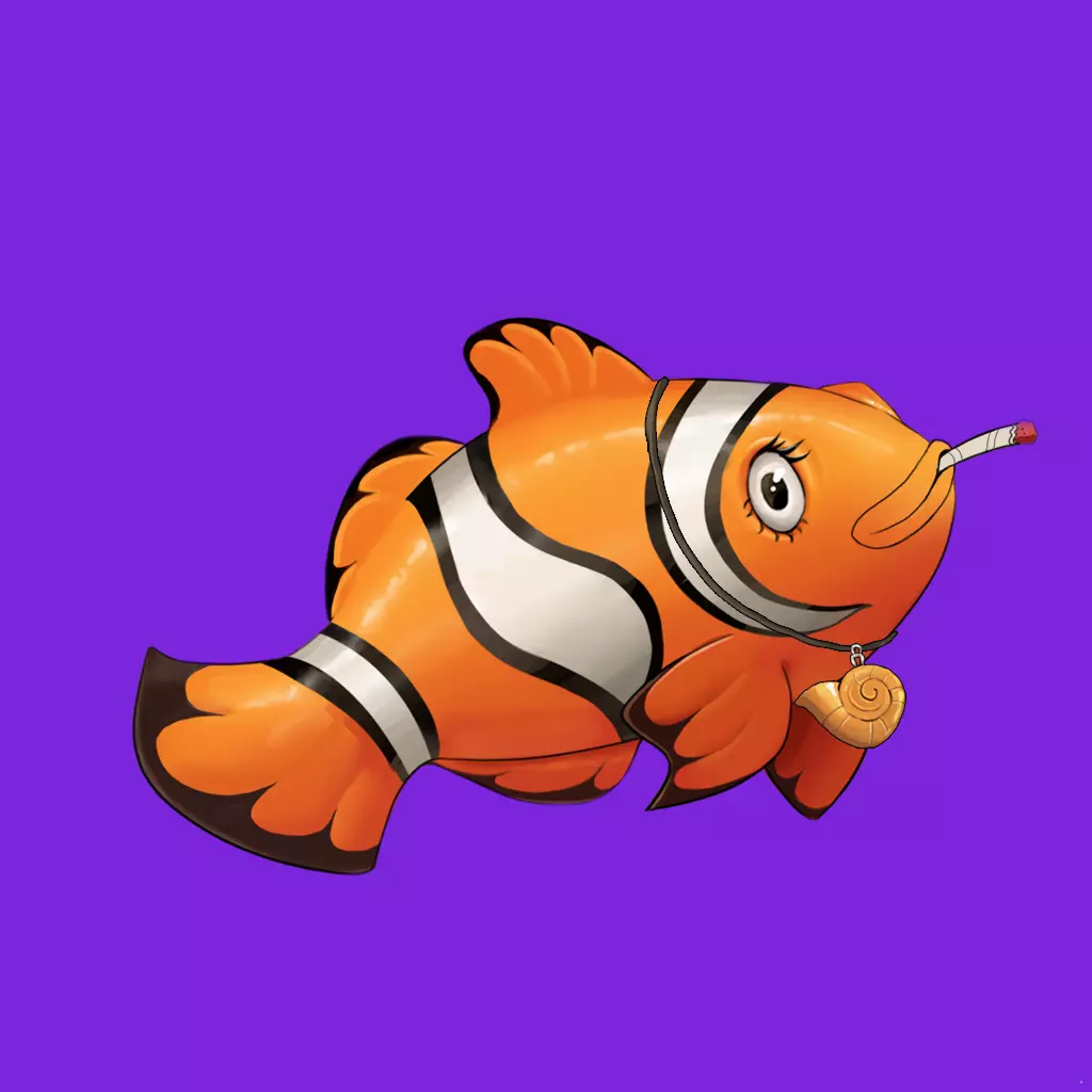 Clown Fish #157 NFT on Algorand