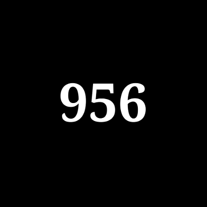 Number 956