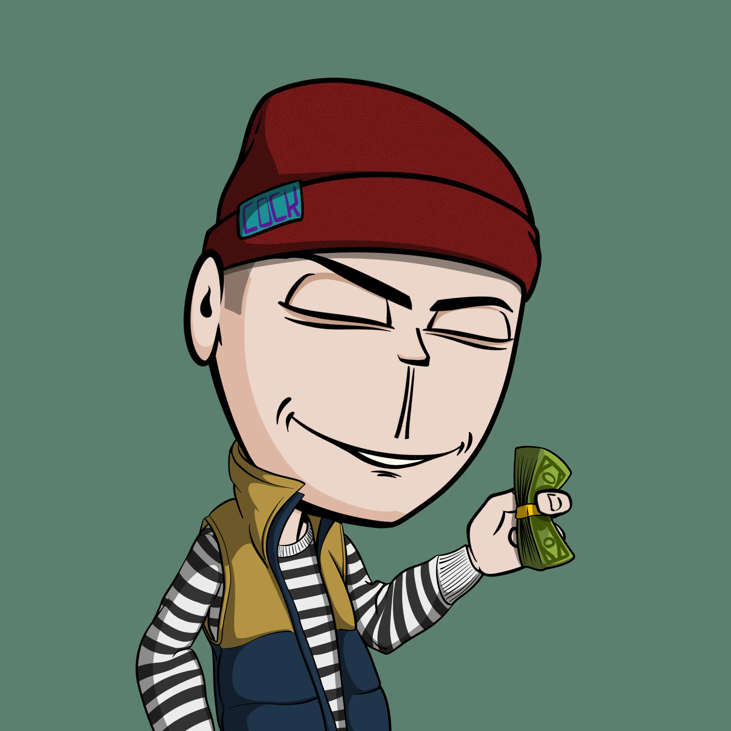 CoolCockGangs #255 NFT on Algorand