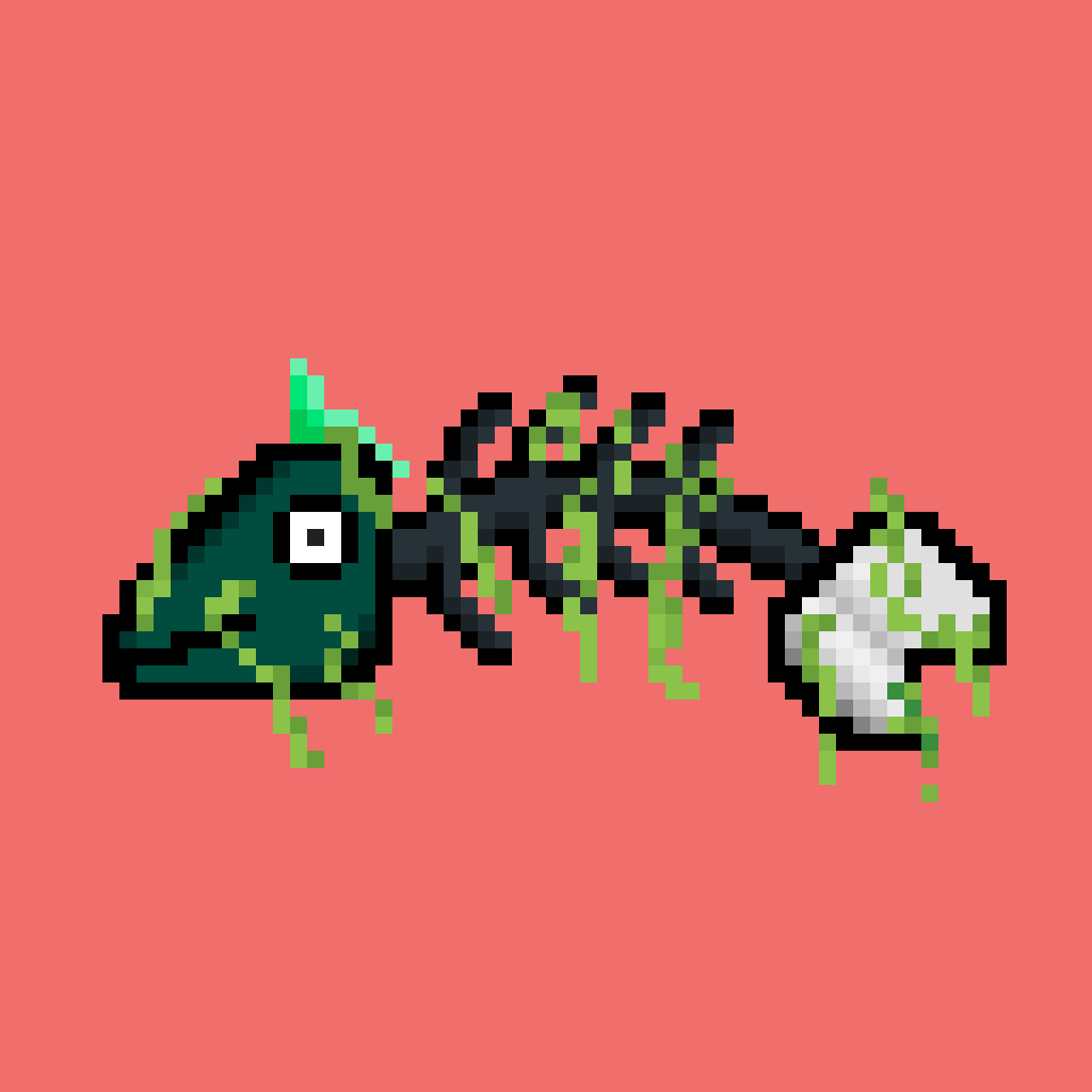 8-Bit BoneFish #292 NFT on Algorand