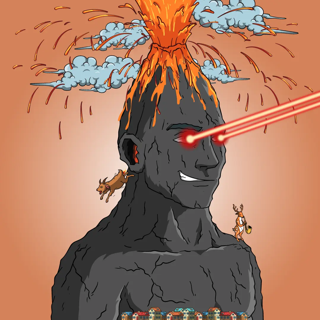 Volcano Boyz #731 NFT on Algorand