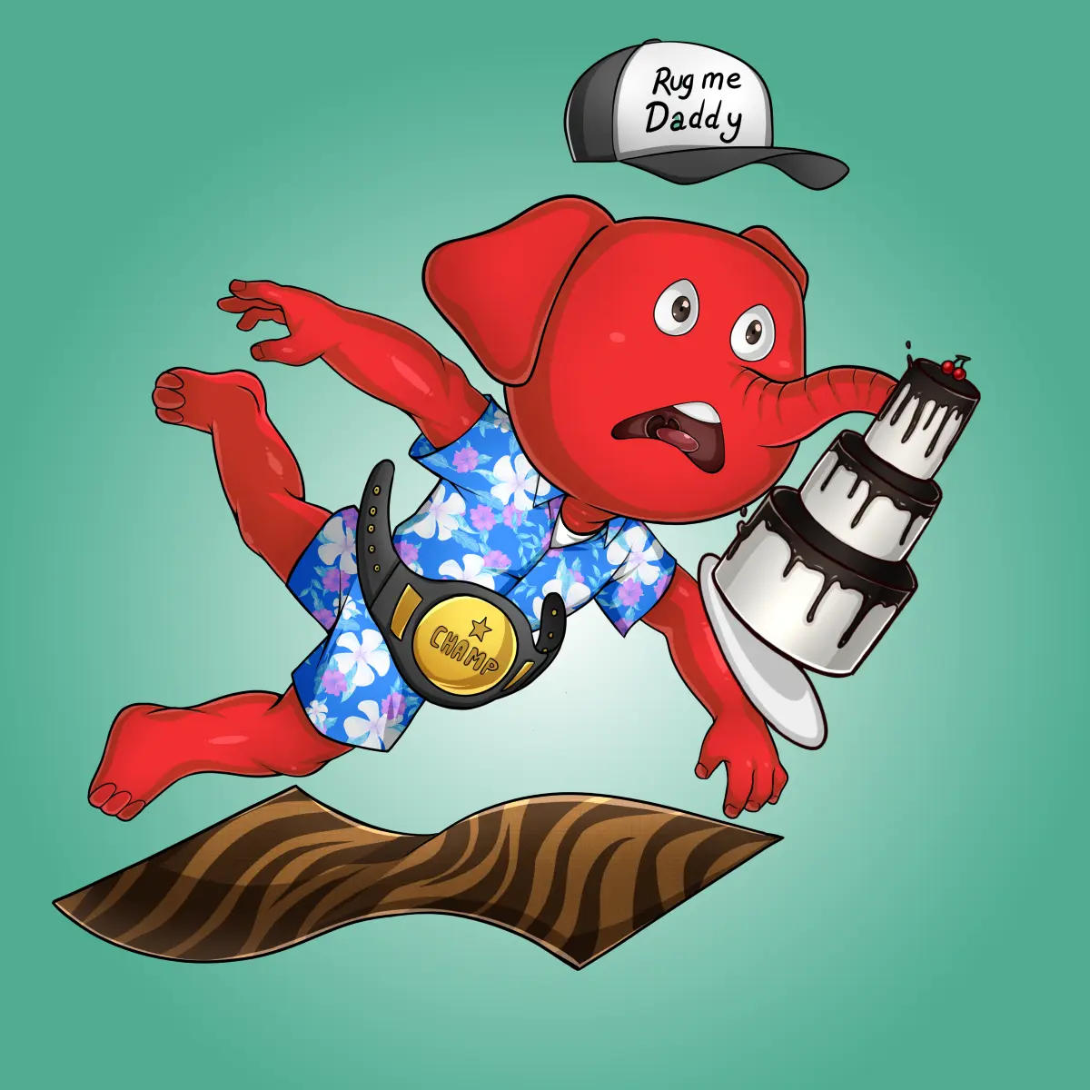 Rug Friends  #3812 NFT on Algorand